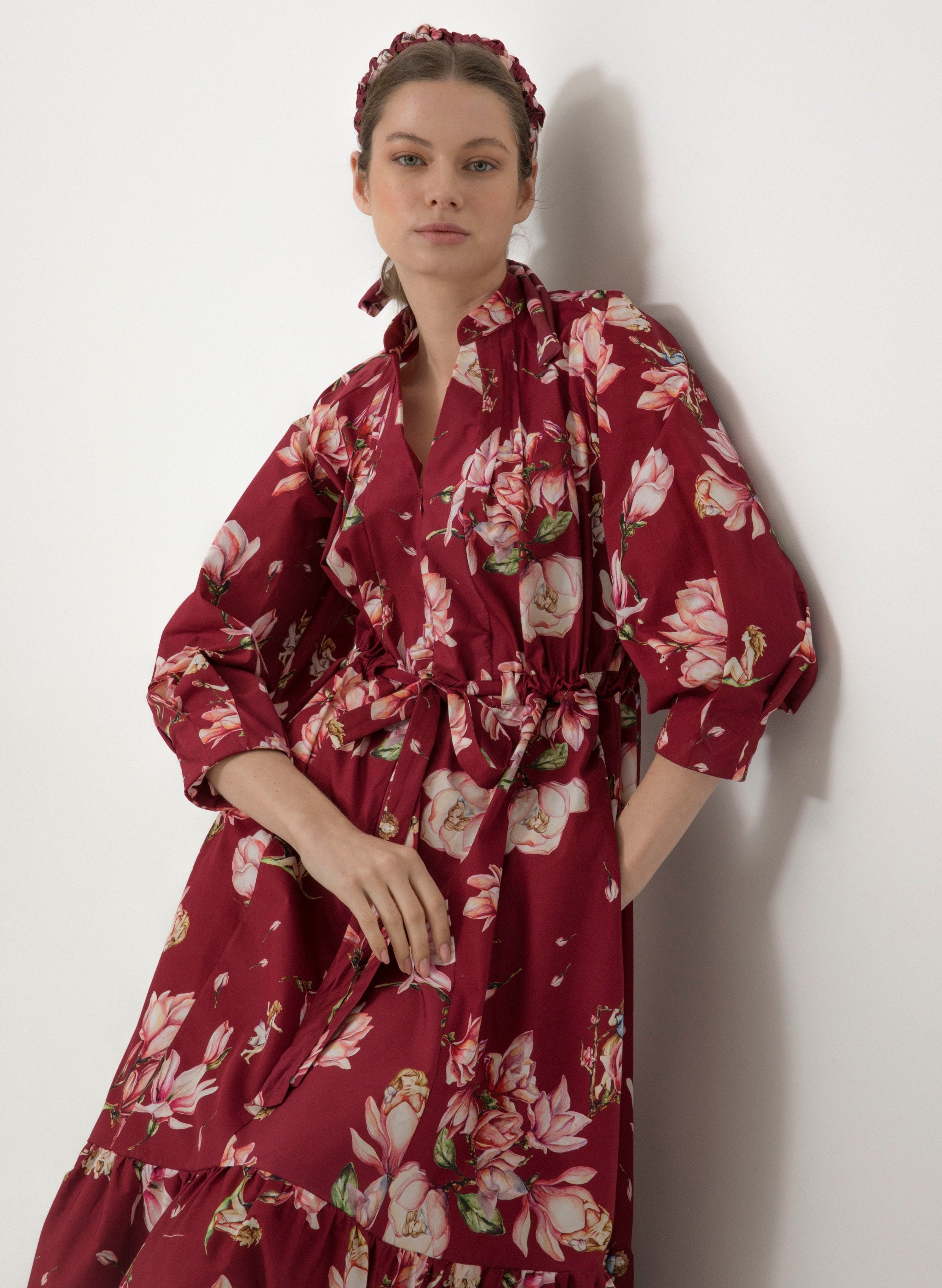 Carolina DRESS - Magnolia Bordeaux | MAGNOLIA |