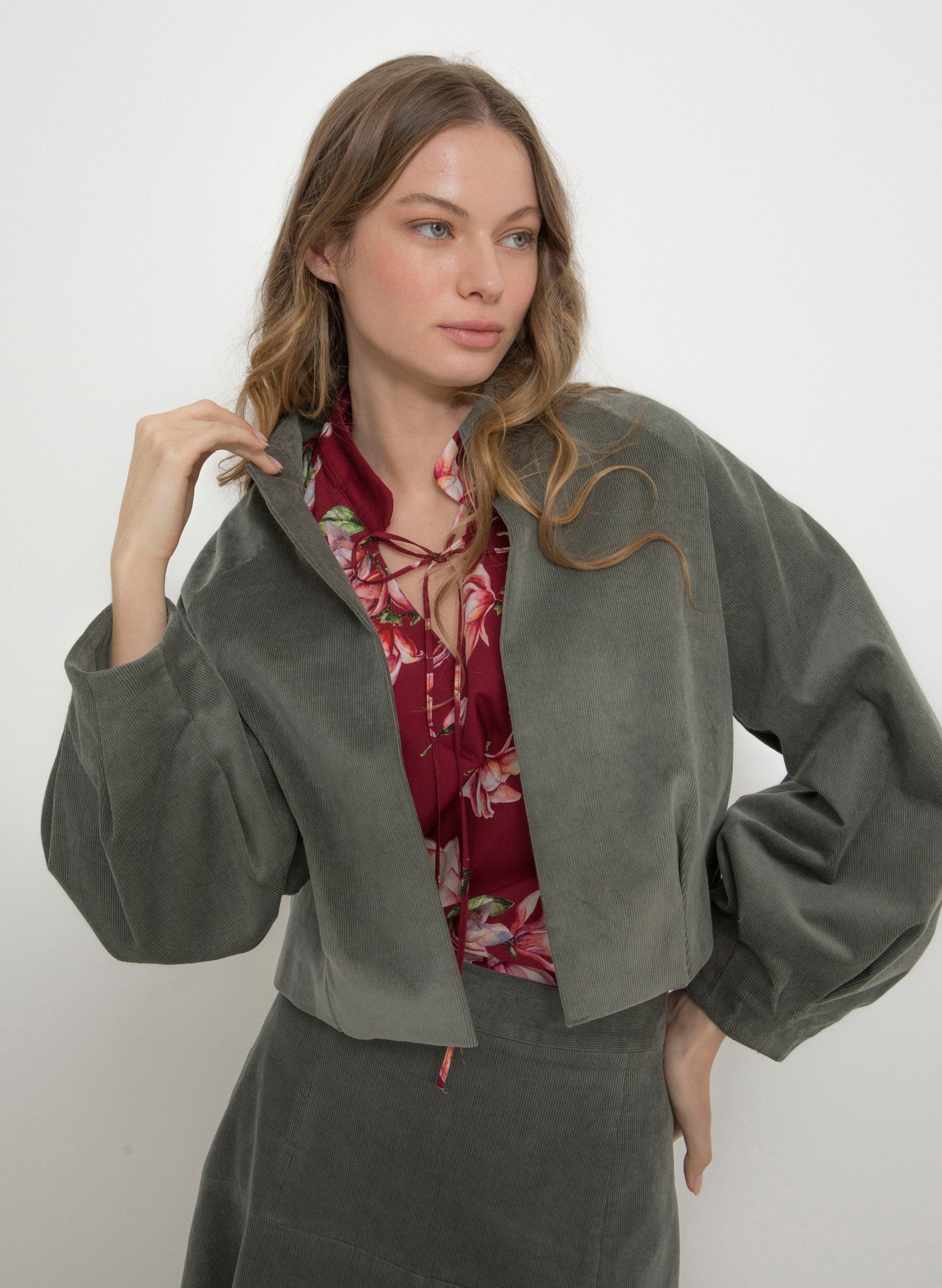 Mia COAT - Dry Olive | MAGNOLIA |