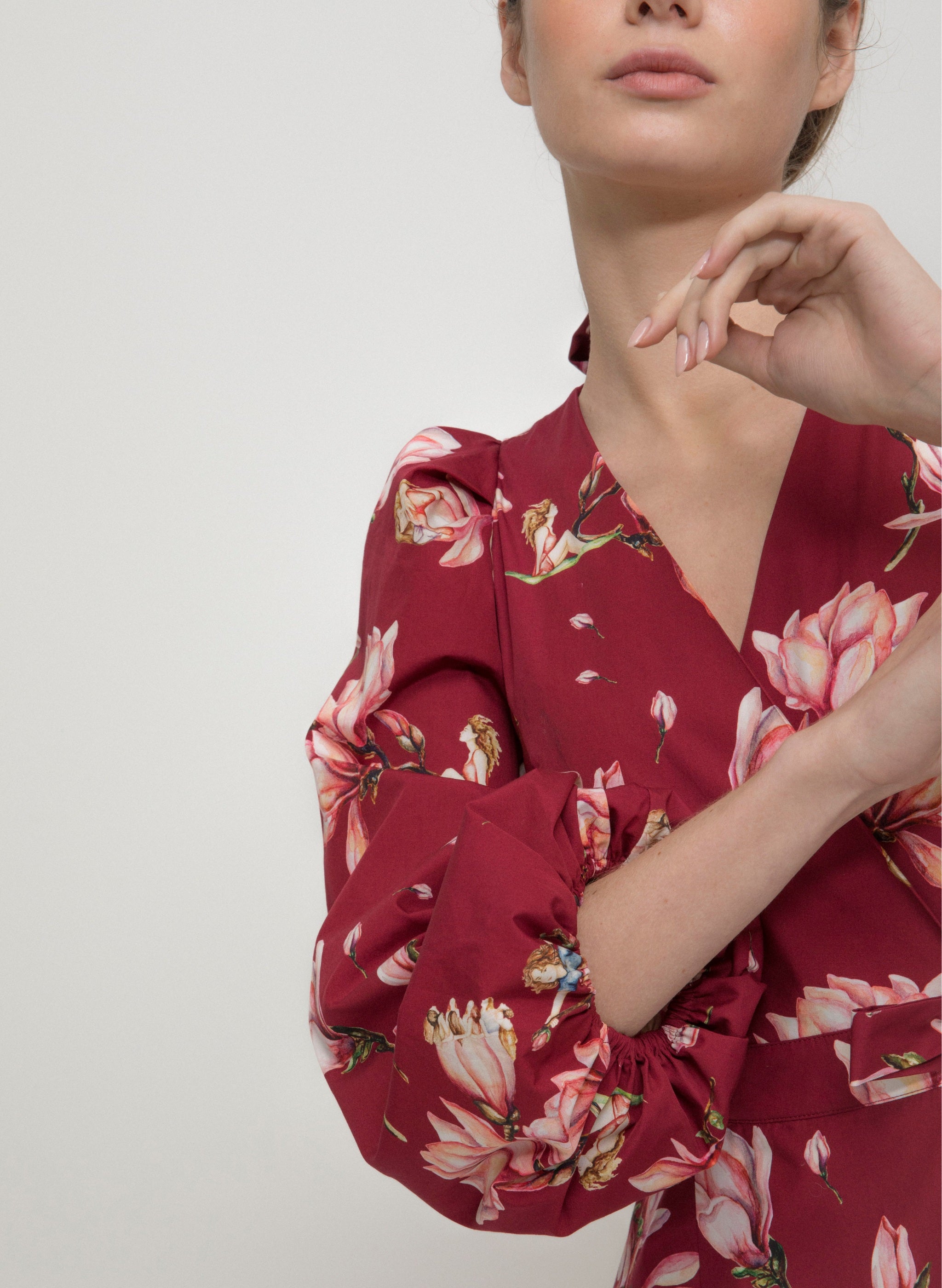 Leymah DRESS - Magnolia Bordeaux | MAGNOLIA |