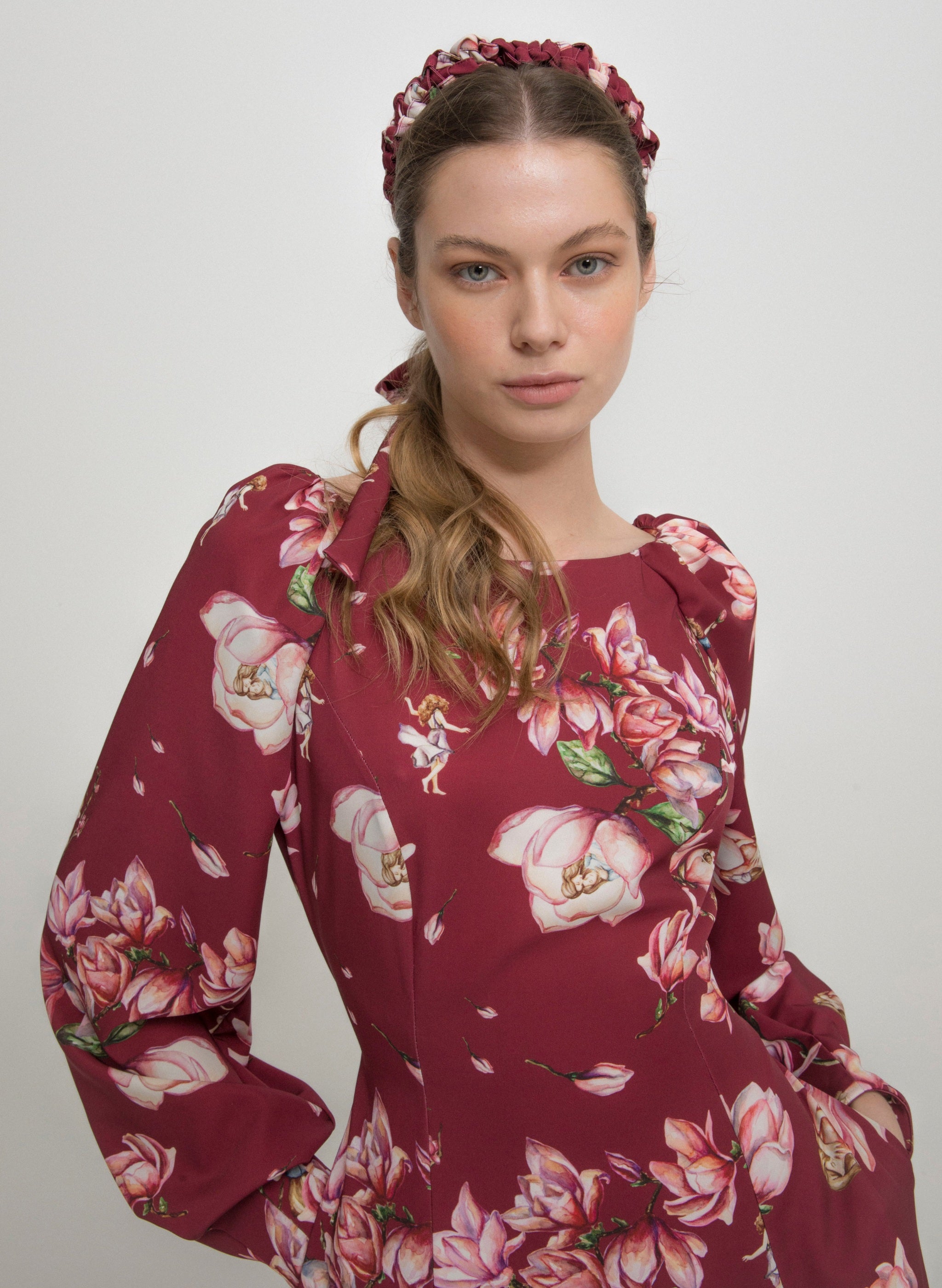 Nadia DRESS - Magnolia Bordeaux | MAGNOLIA |