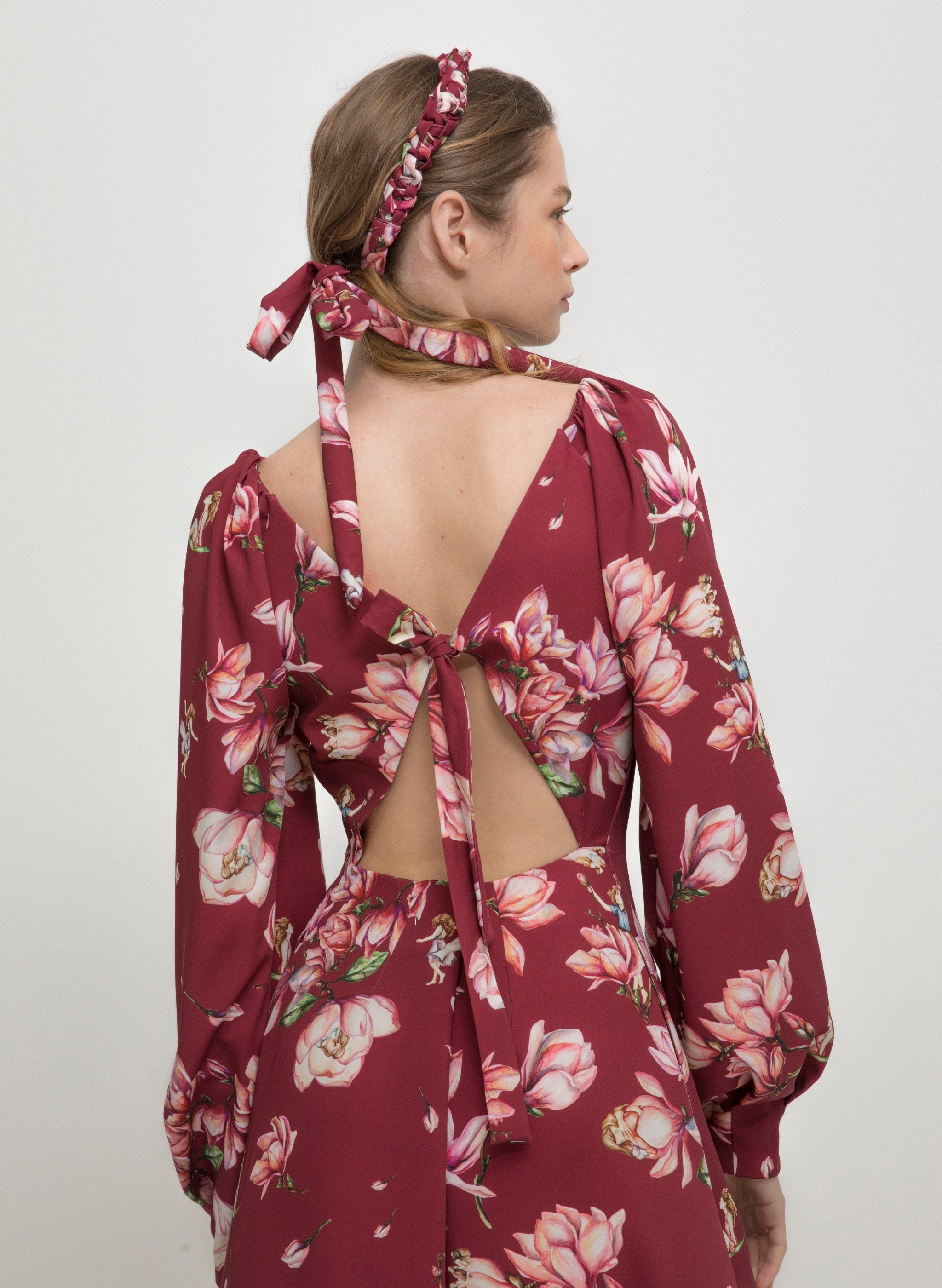 Nadia DRESS - Magnolia Bordeaux | MAGNOLIA |