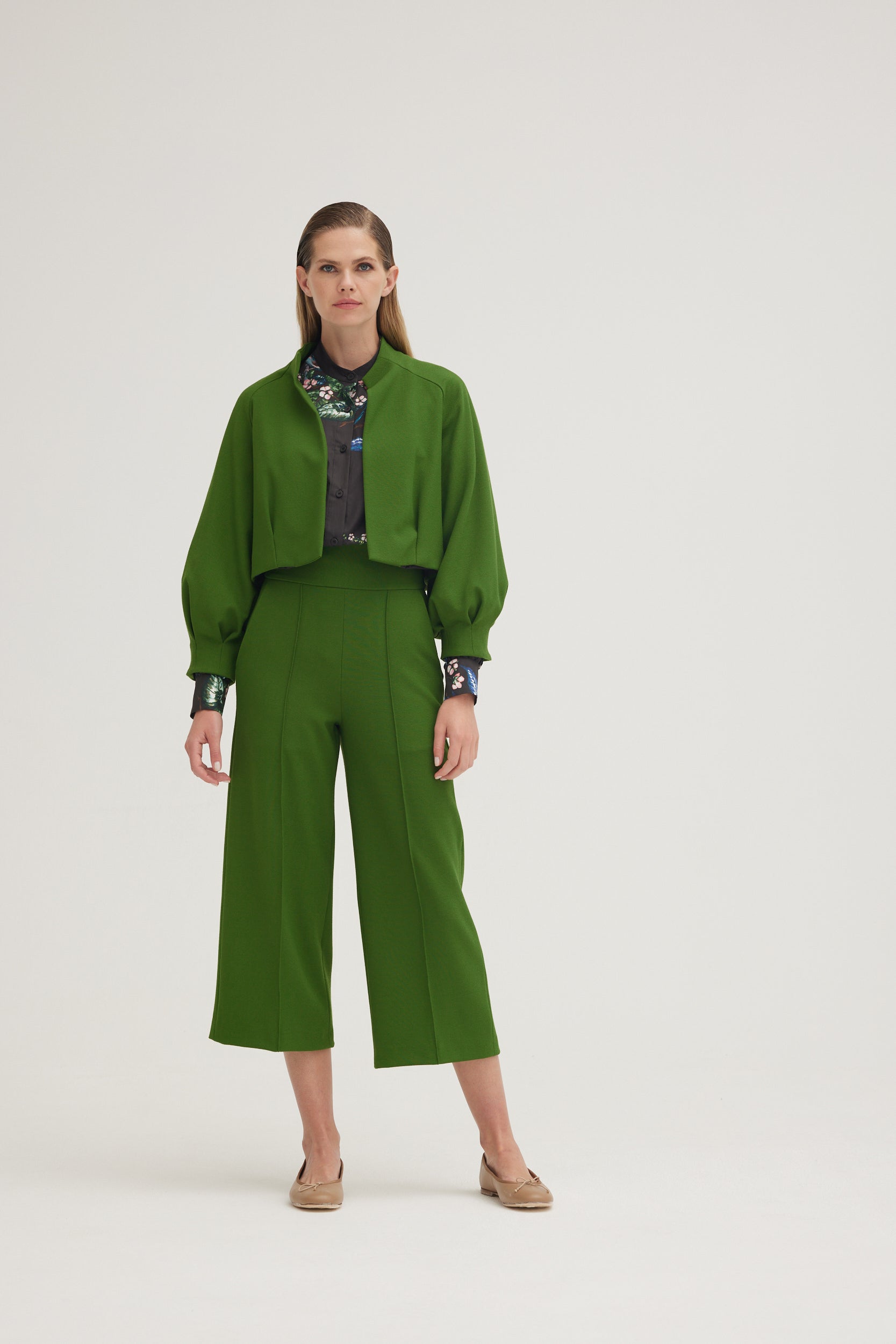 MIA Coat - Green | The Mulberry | LIMITED EDITION