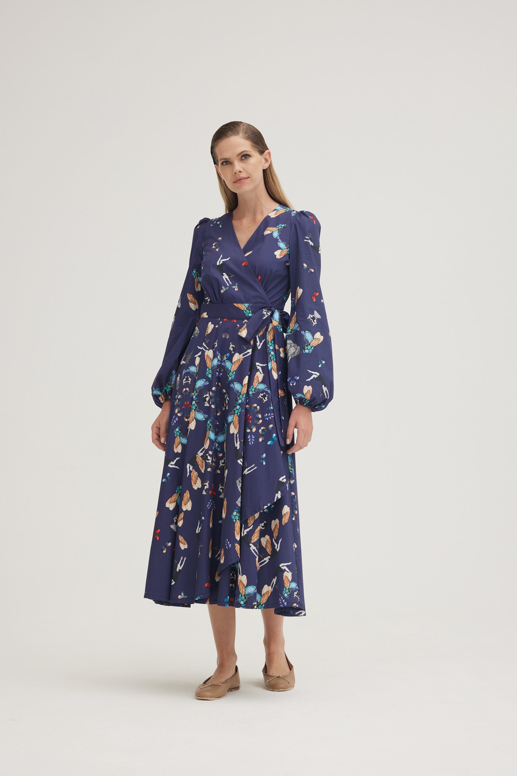 Gabriela Dress - The spider, the stone, and the baobab tree