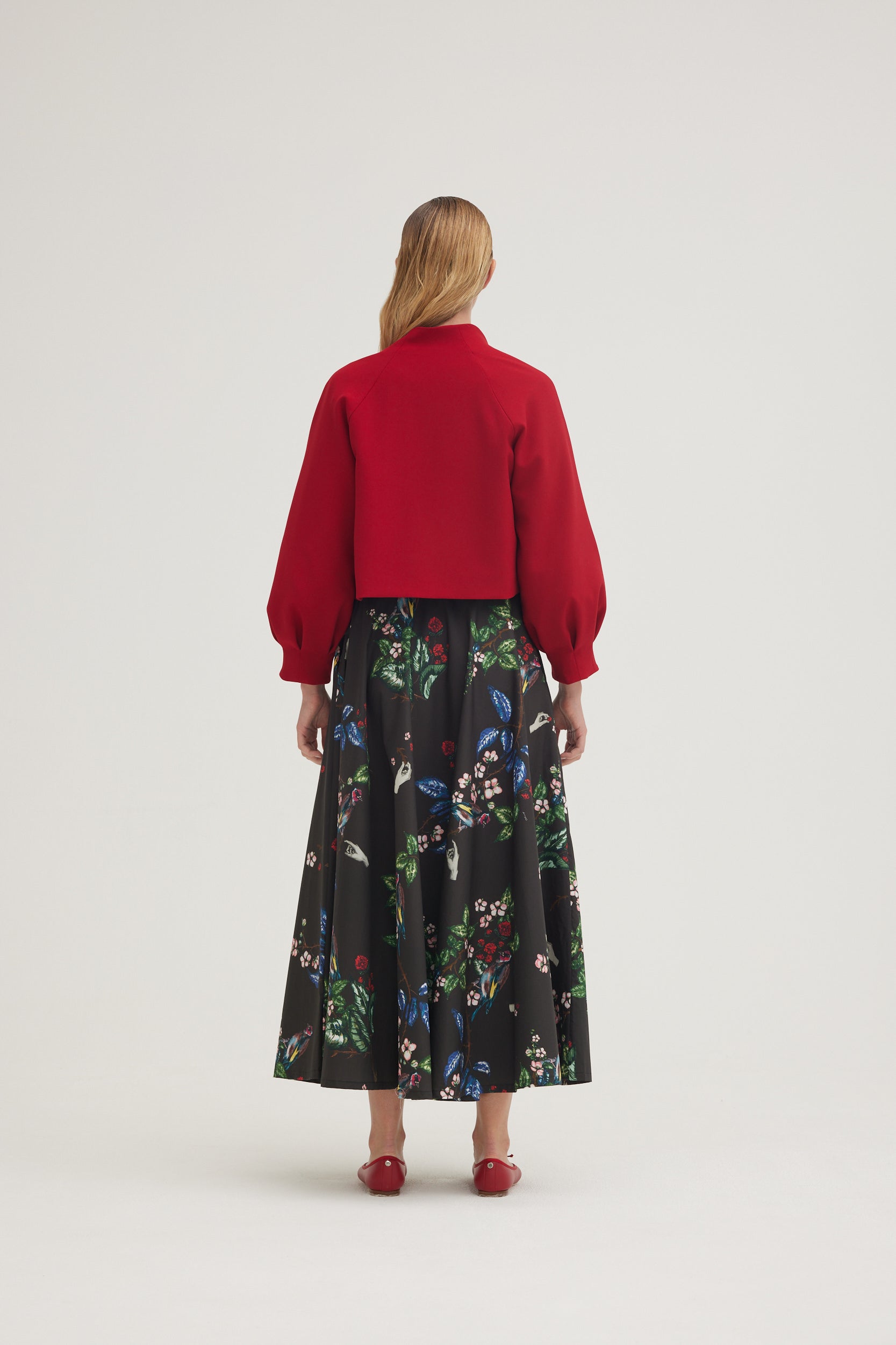 MIA Coat - Red | The Mulberry | LIMITED EDITION