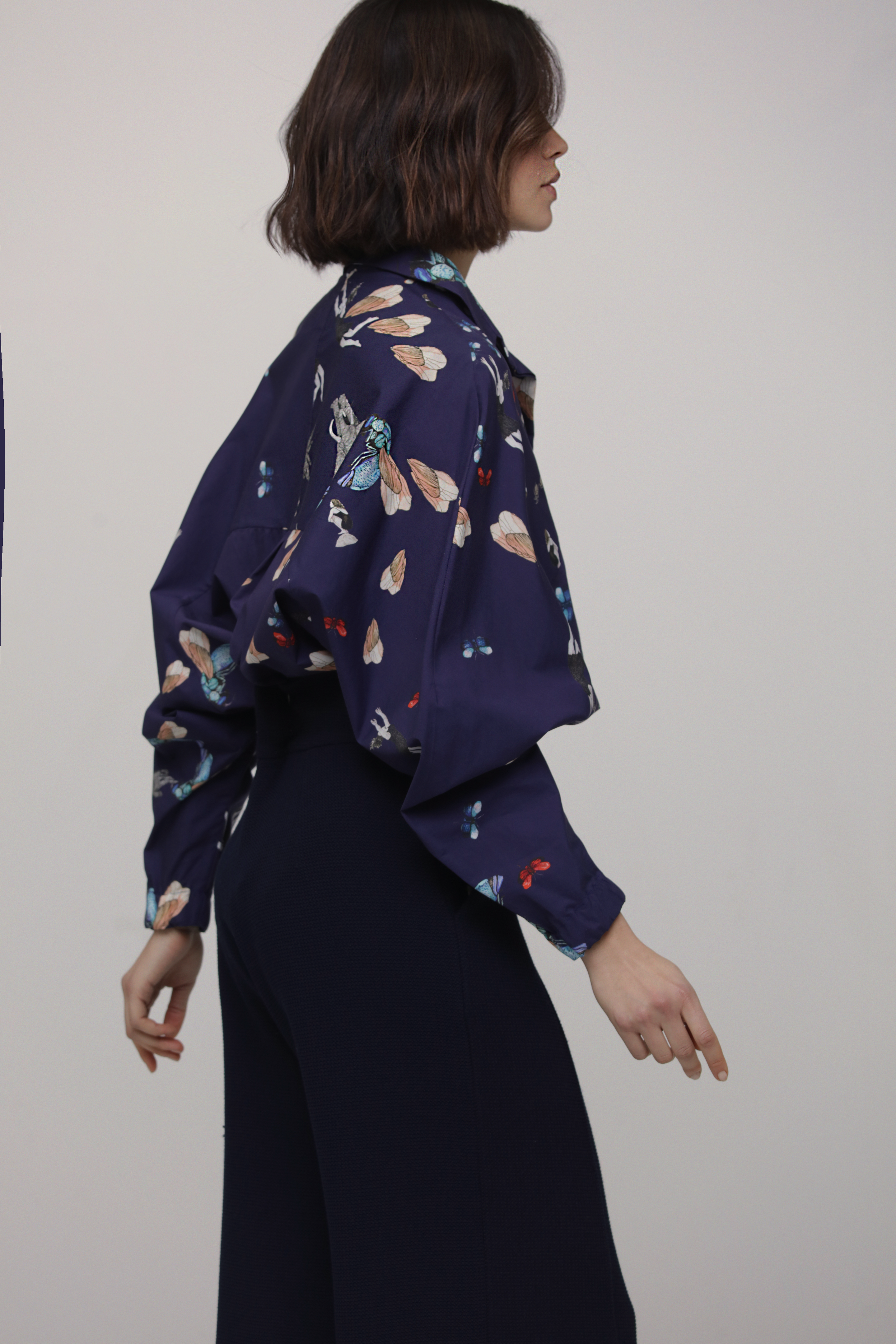 Blouse Diana - The spider, the stone, and the baobab - 100% BCI Cotton