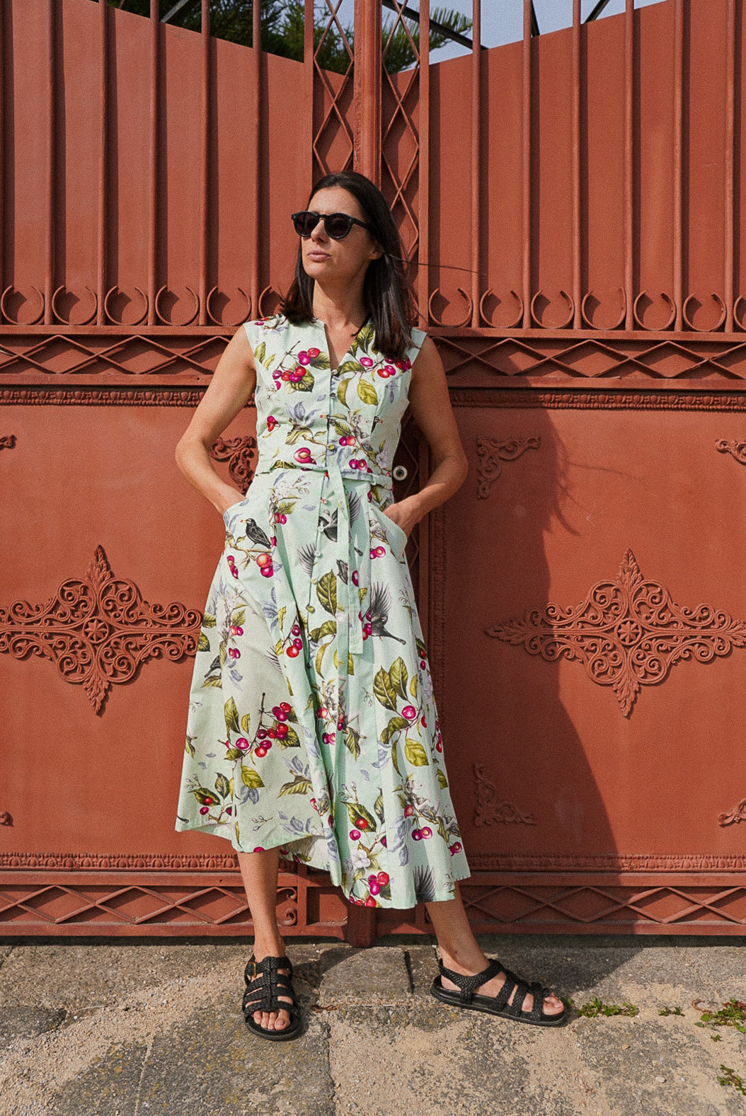 BÁRBARA Dress | Grace, the Cherry Tree, and the Blackbird |