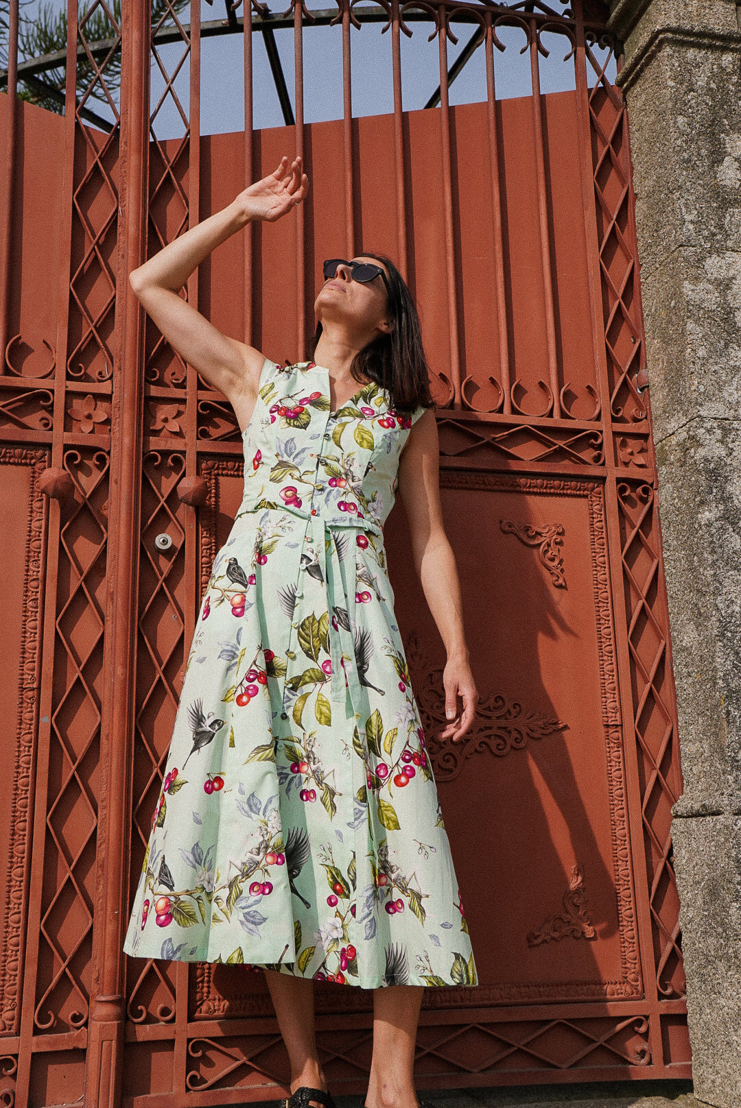 BÁRBARA Dress | Grace, the Cherry Tree, and the Blackbird |