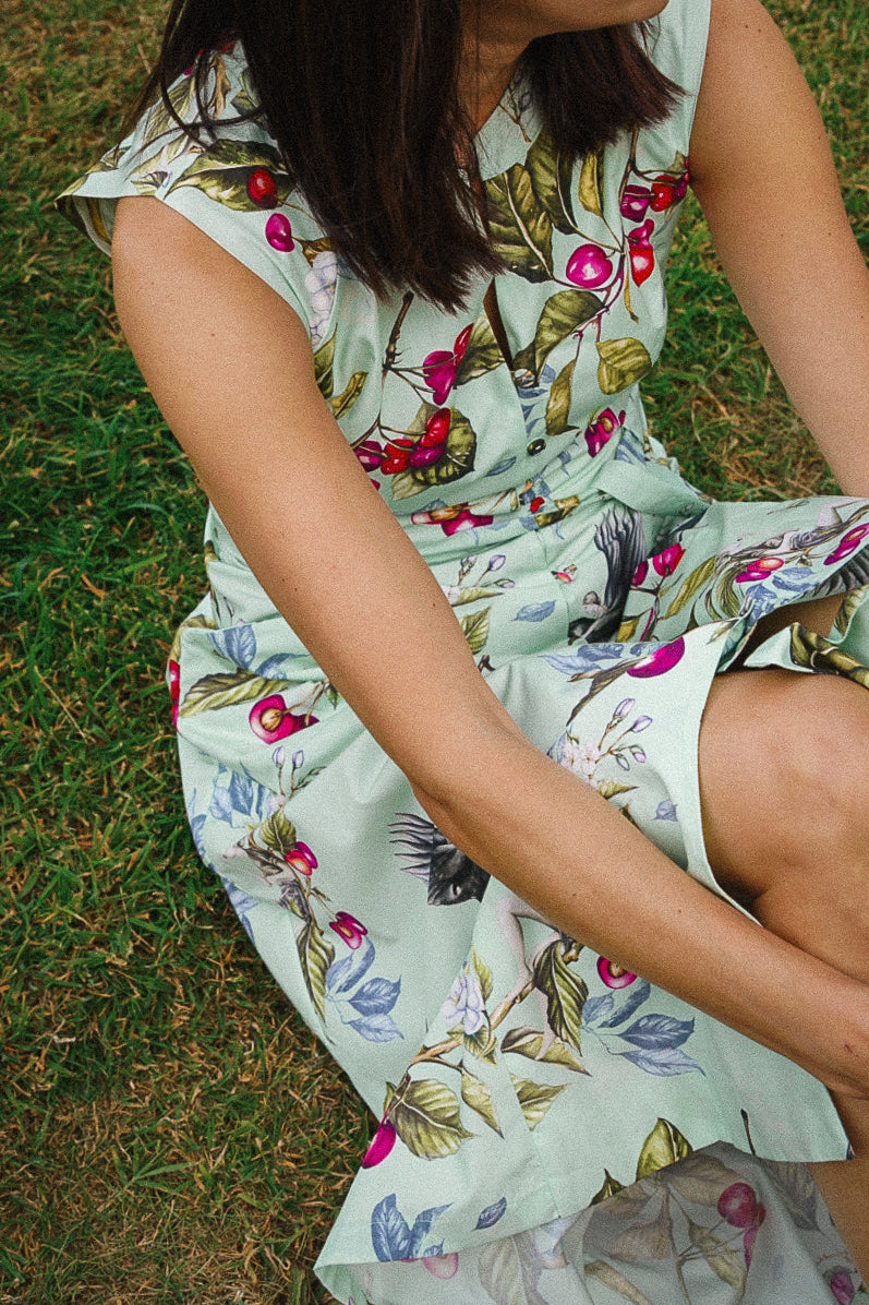 BÁRBARA Dress | Grace, the Cherry Tree, and the Blackbird |