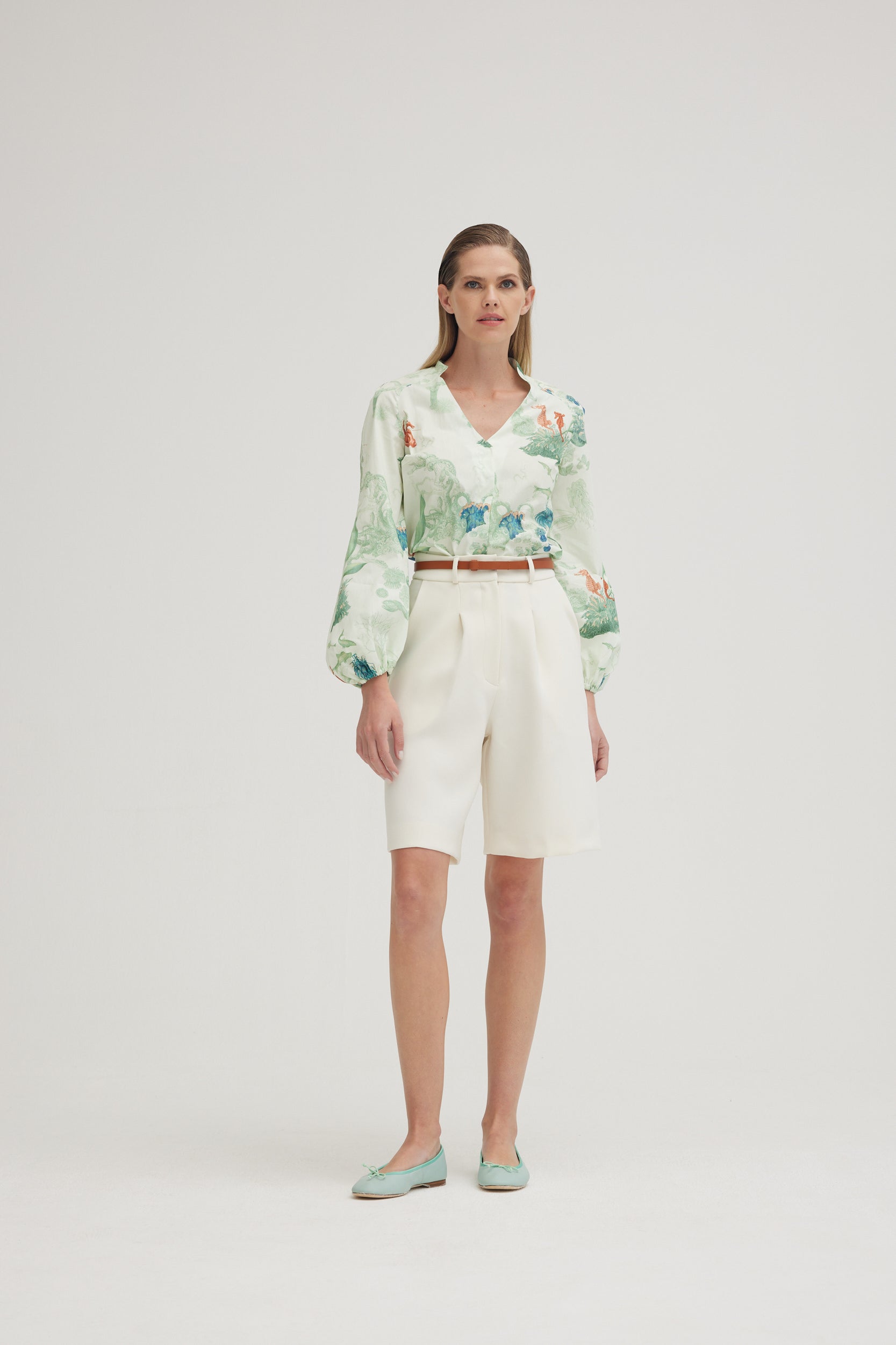 SARA Blouse | Bottom of the Sea |