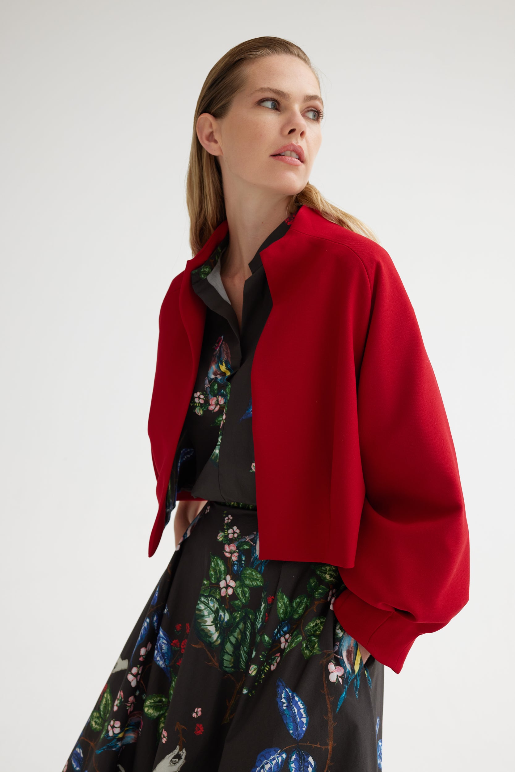 MIA Coat - Red | The Mulberry | LIMITED EDITION