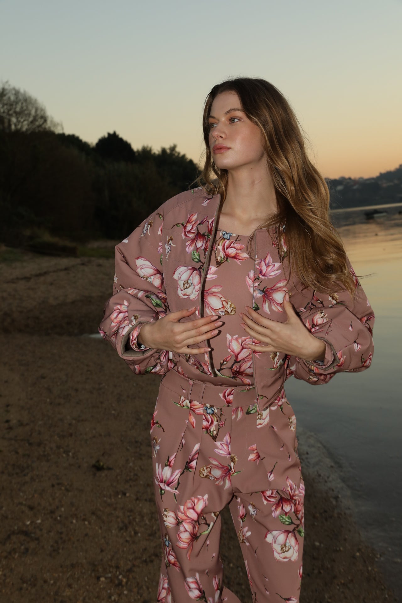 Mia COAT - Magnolia Dark Nude & Taupe | MAGNOLIA |