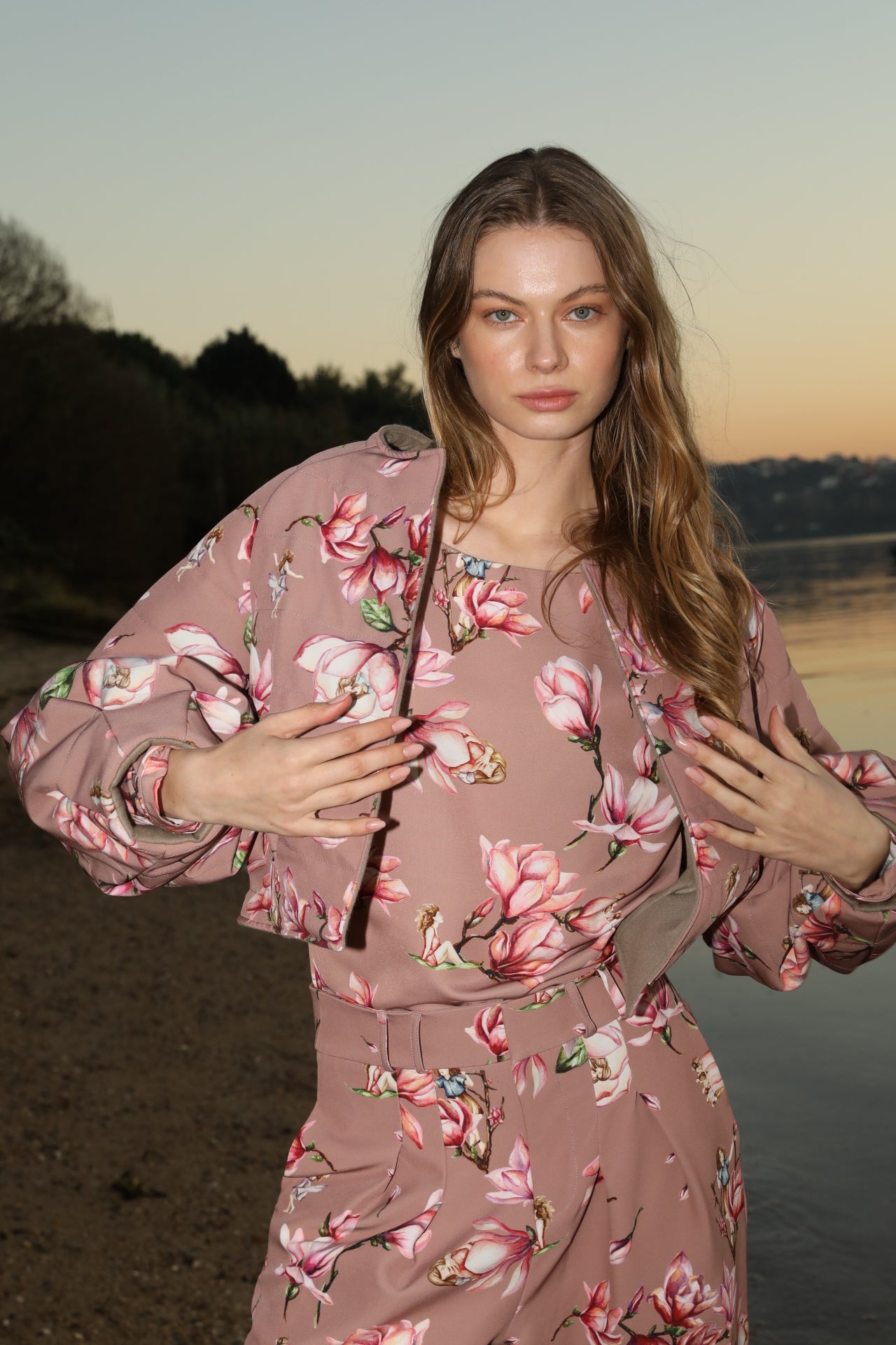 Mia COAT - Magnolia Dark Nude & Taupe | MAGNOLIA |