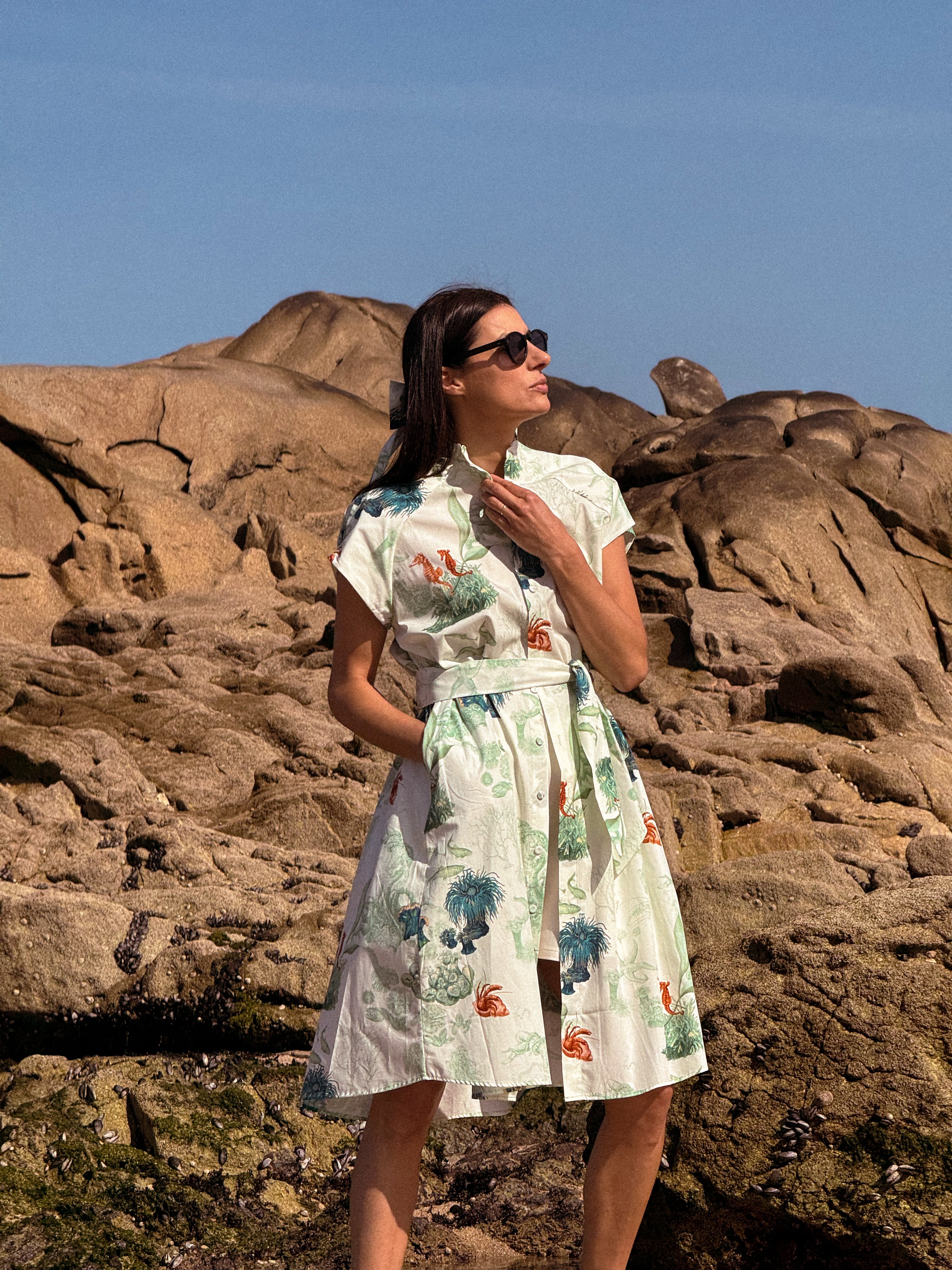 VALENTINA Dress | Bottom of the Sea |