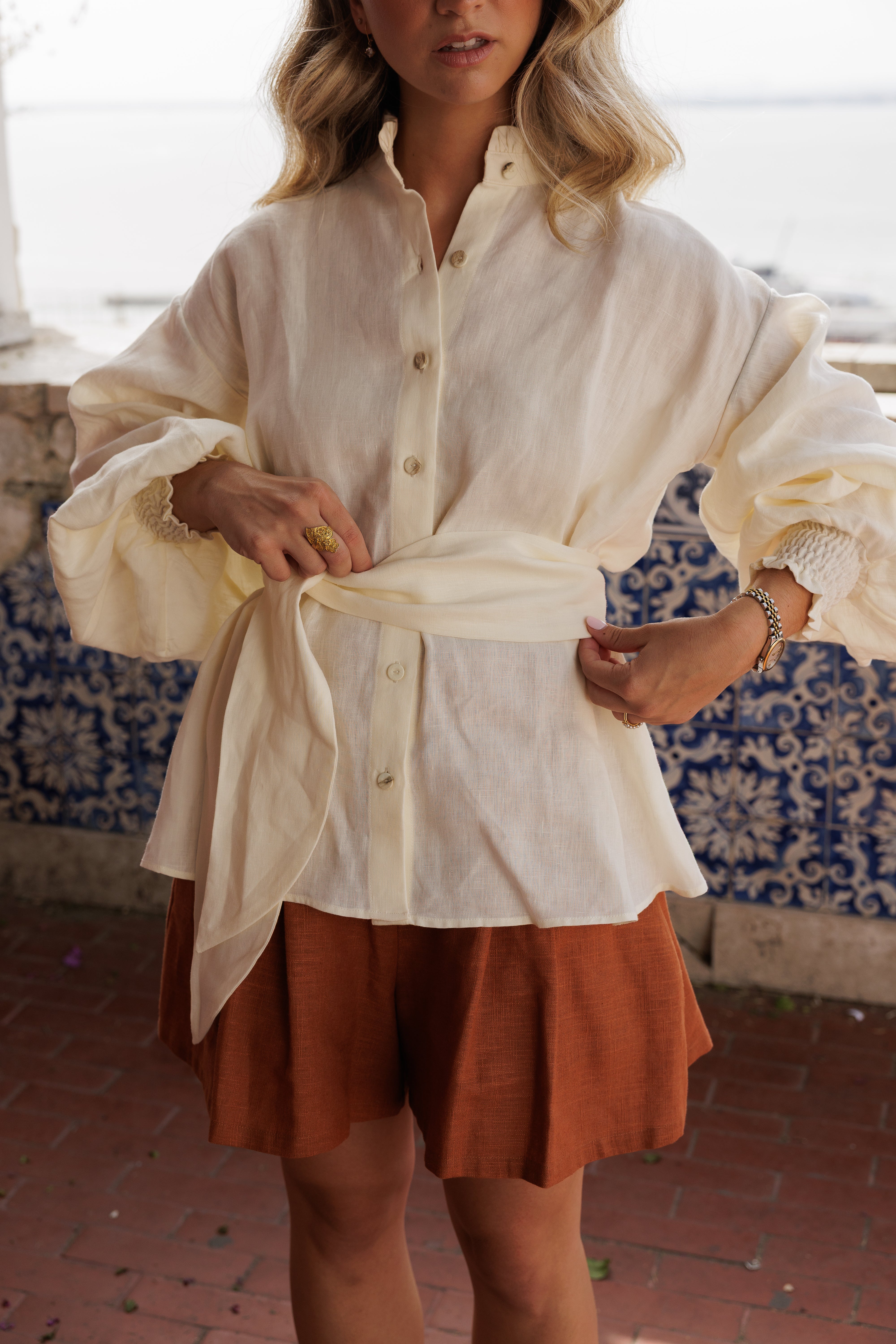 Cátia BLOUSE - Off-White | Song of the Spirits Over The Waters |