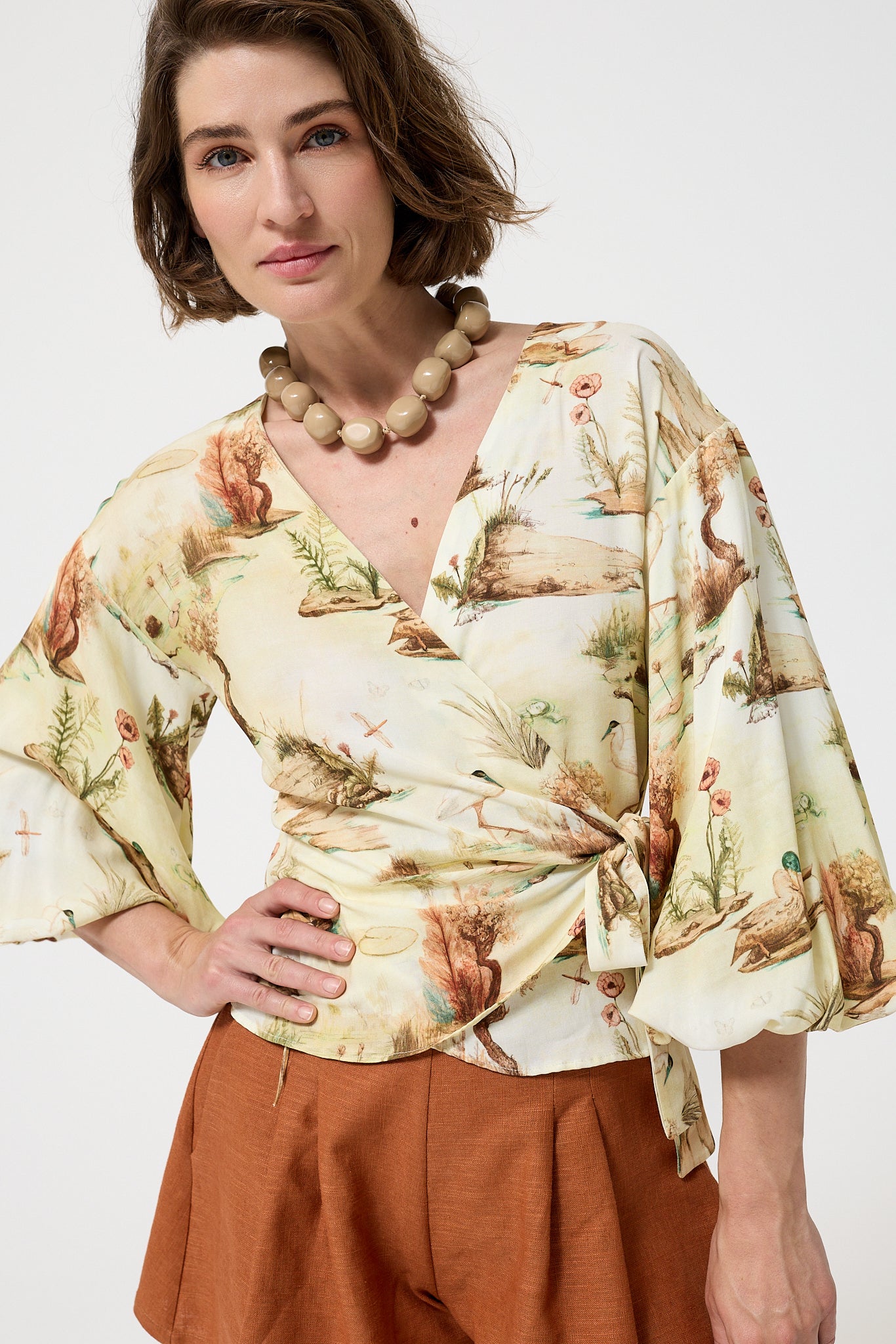 Charlotte Brontë BLOUSE | Song of the Spirits Over The Waters |