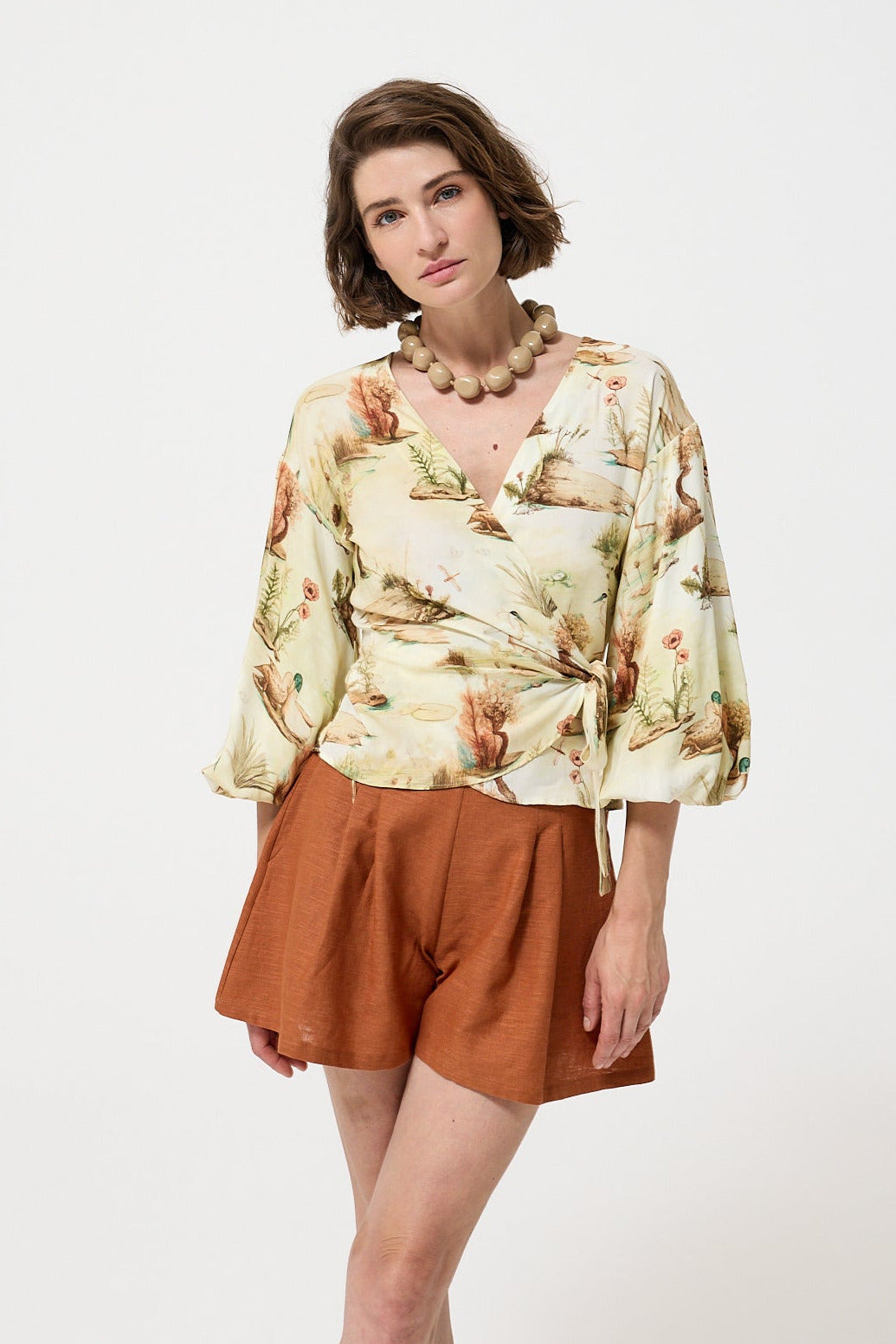Leonor SHORTS - Terracotta | Song of the Spirits Over The Waters |
