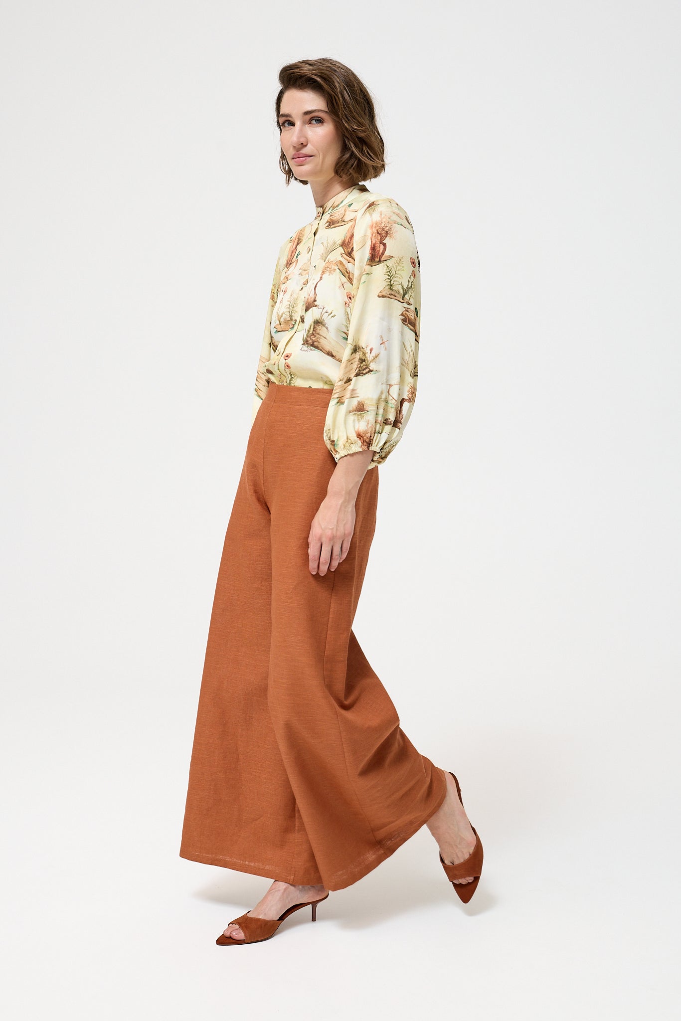 Ana TROUSERS - Terracotta | Song of the Spirits Over The Waters |