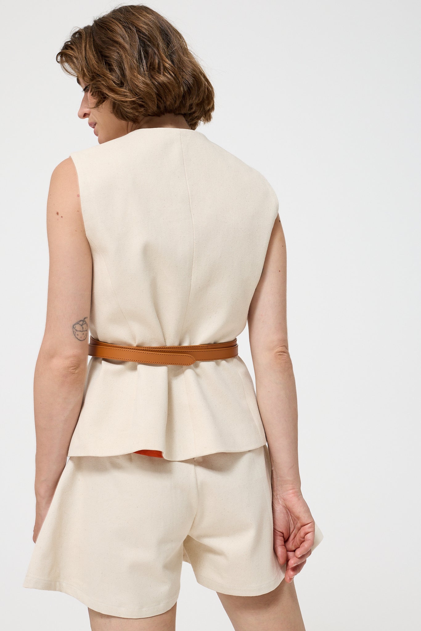Serena William VEST - Natural Cotton | My Sweet Orange Tree |