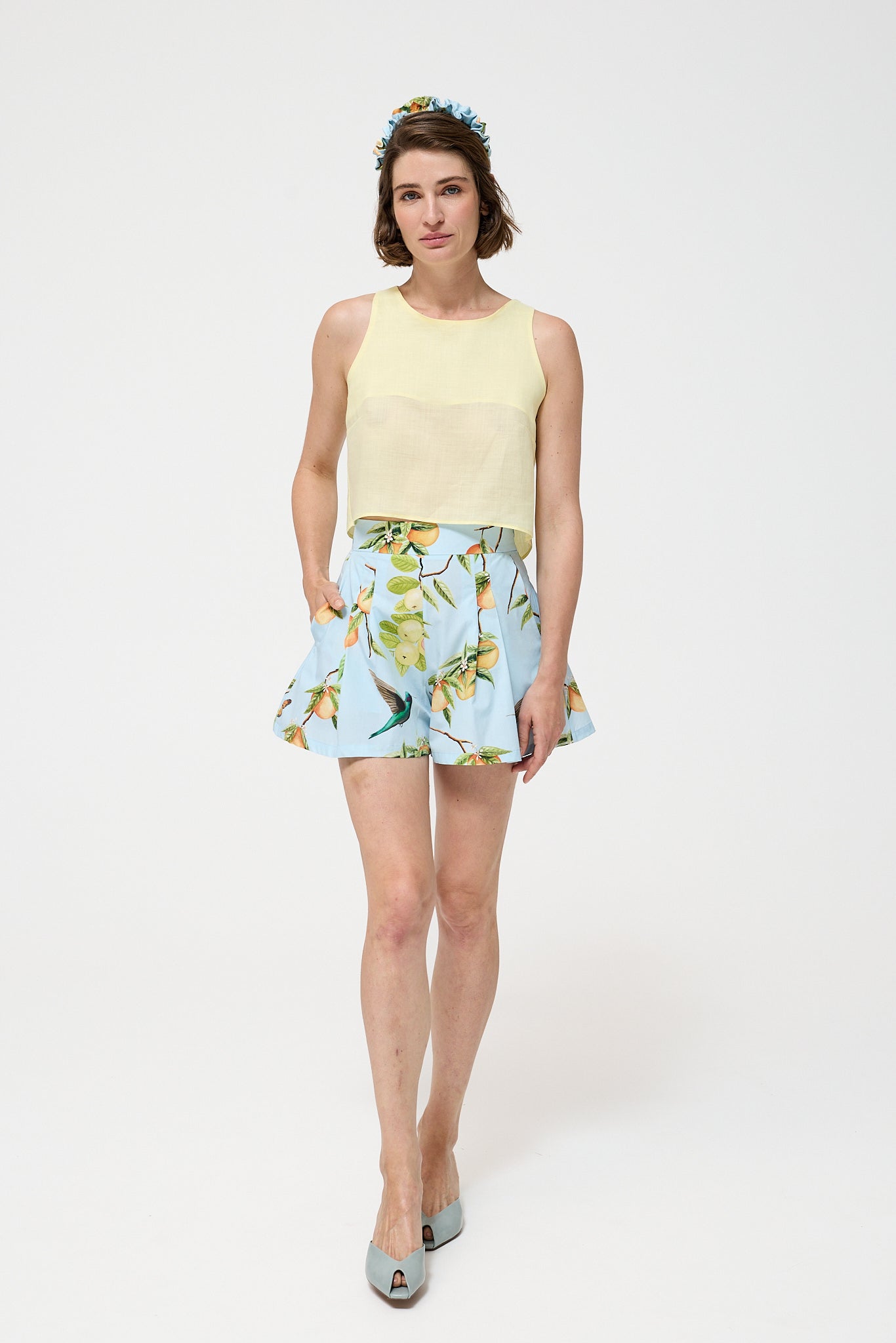 Leonor SHORTS - Blue Tree | My Sweet Orange Tree |