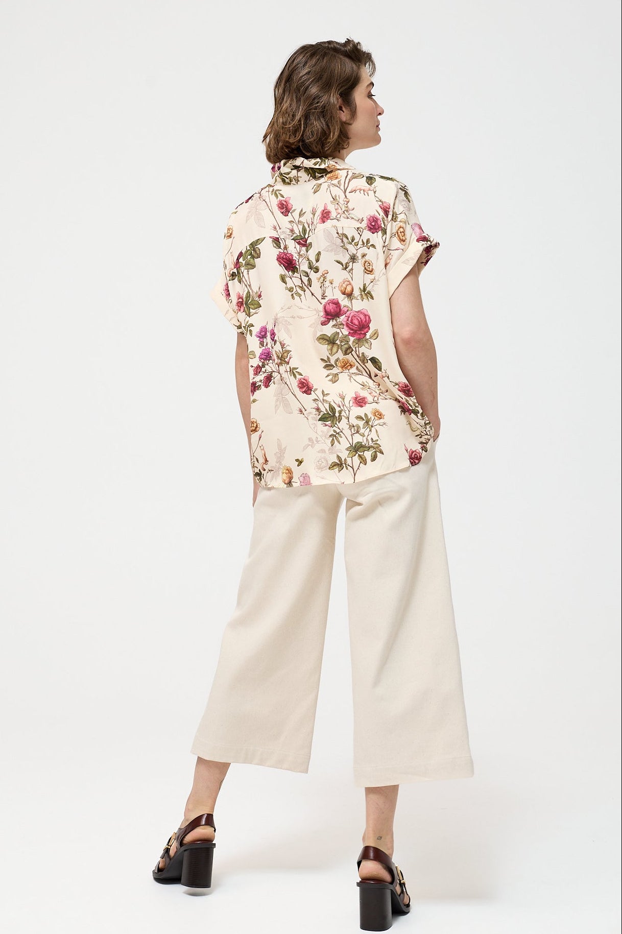 Louisa May Alcott BLOUSE - Nude & Rose | Little Prince |