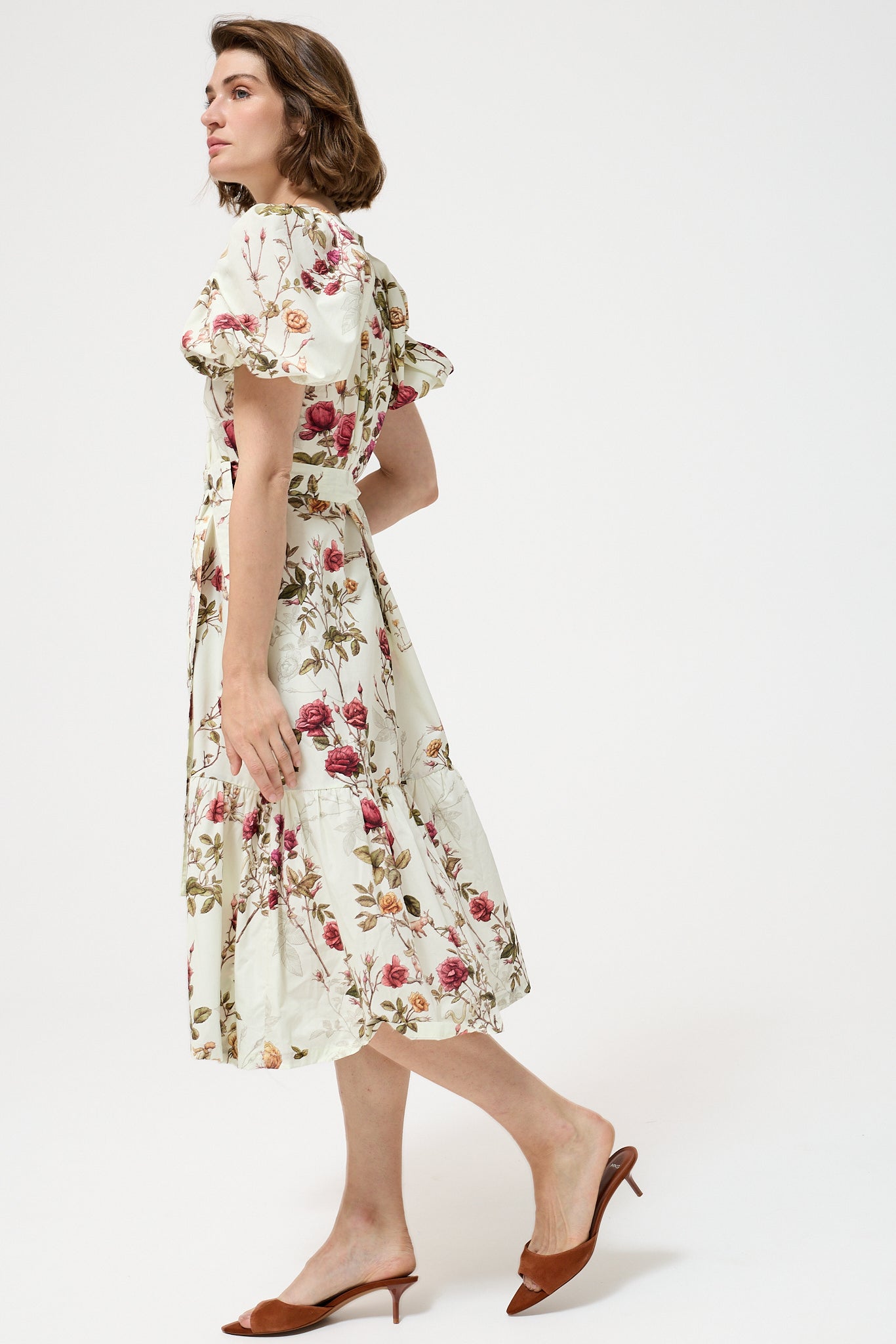 Maria de Lourdes Pintassilgo DRESS - Mint & Rose | Little Prince |