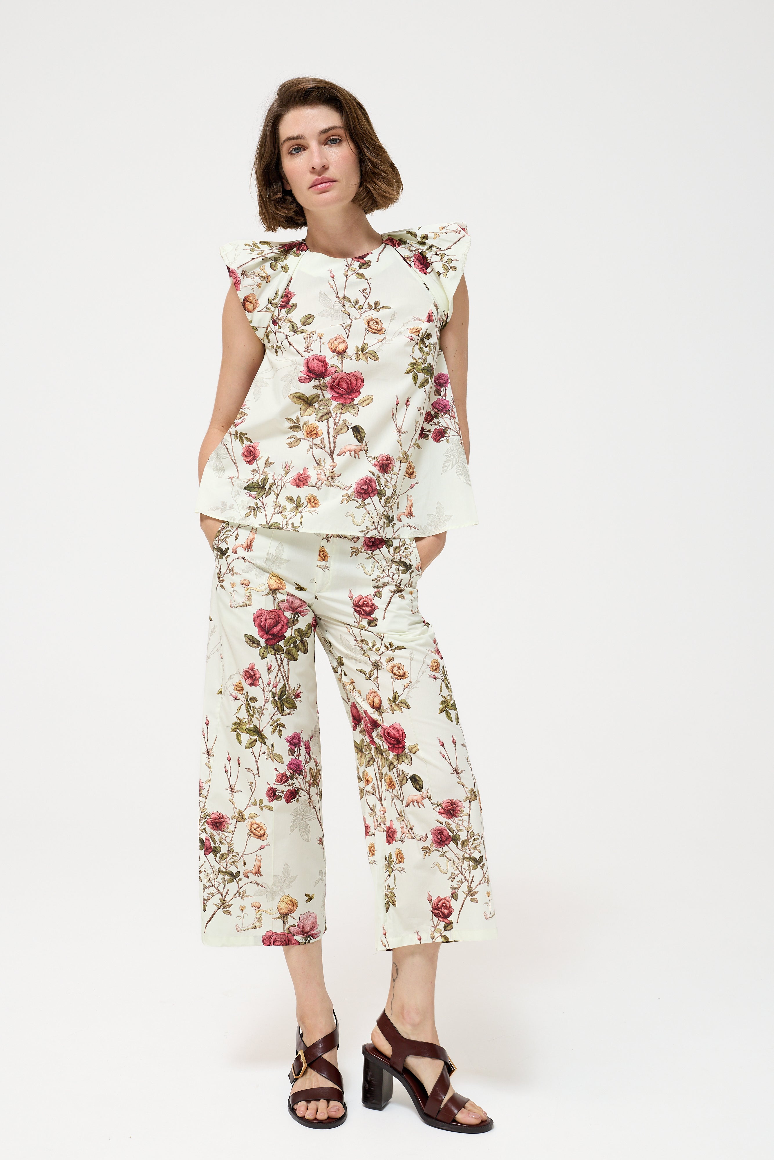 Marta TROUSERS - Mint & Rose | Little Prince |