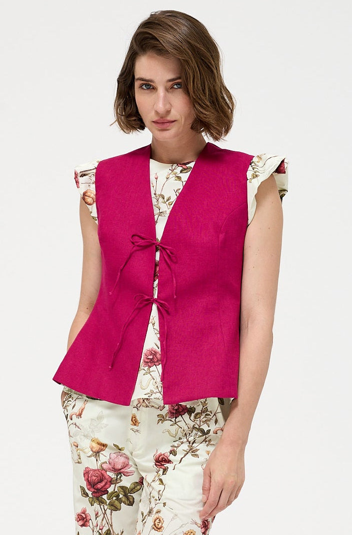 Serena William VEST - Fuschia | Little Prince |