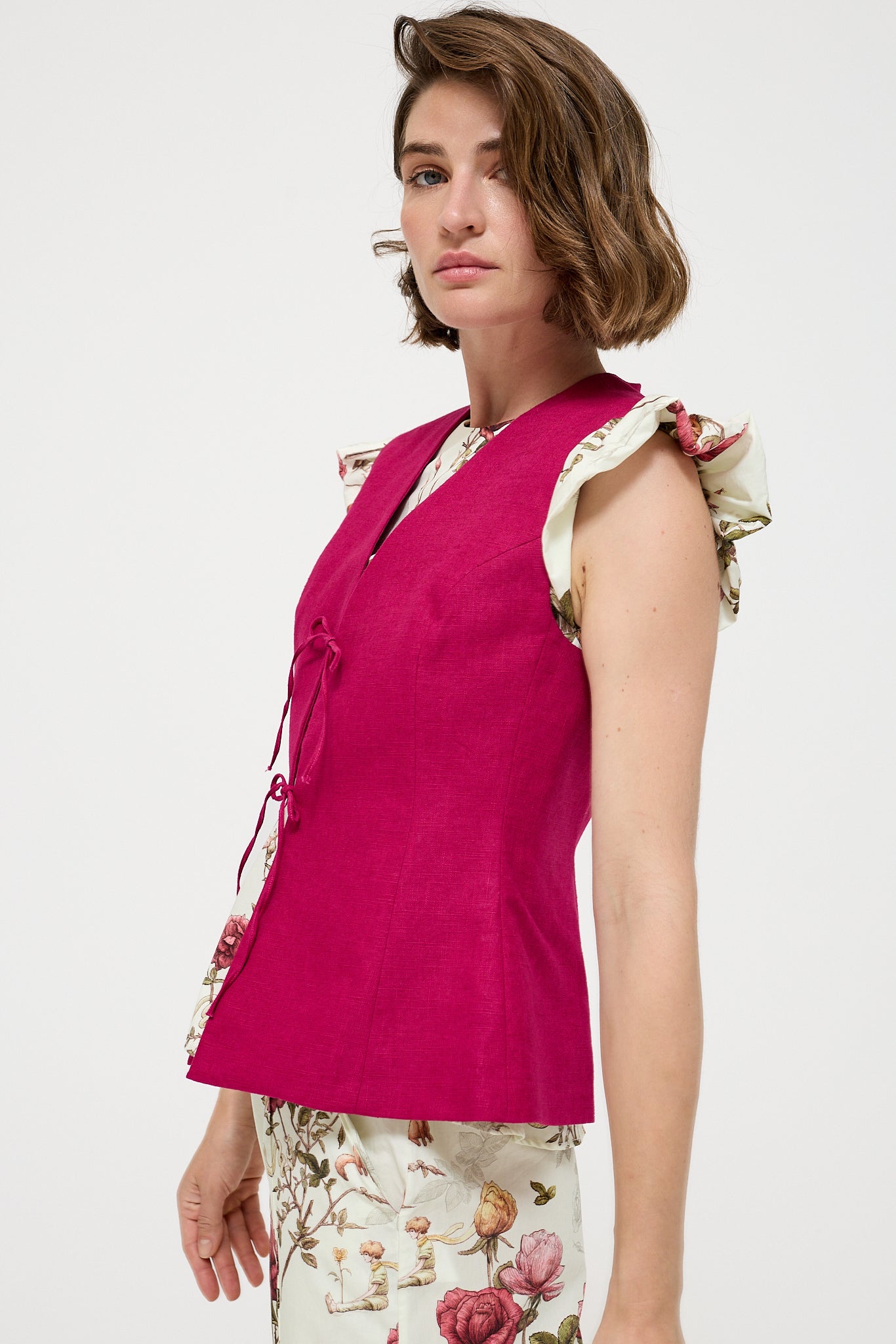 Serena William VEST - Fuschia | Little Prince |
