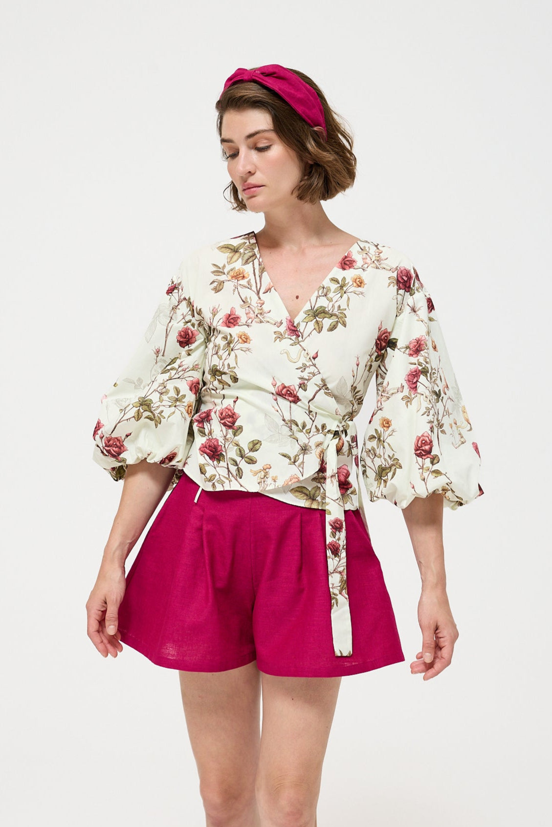 Leonor SHORTS - Fuchsia | Little Prince |