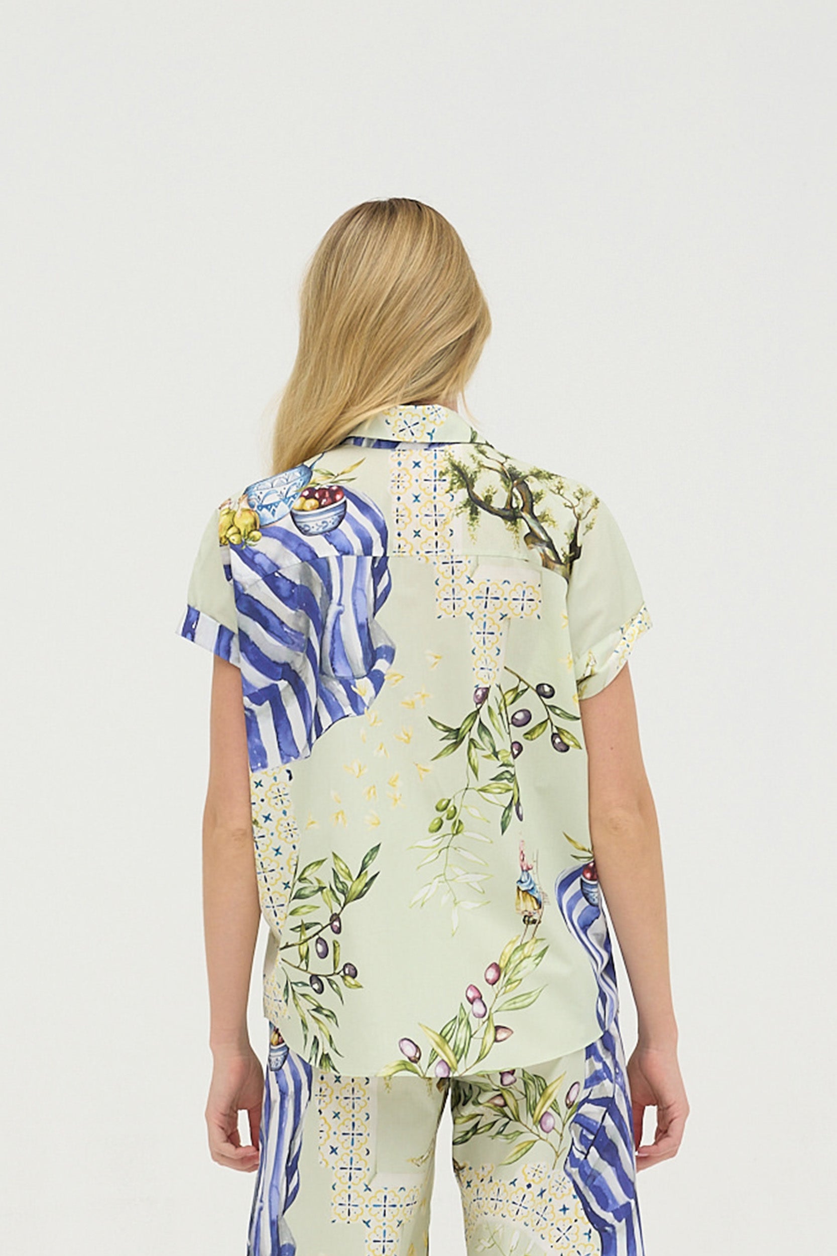 BRUNA Blouse | Olive Tree |