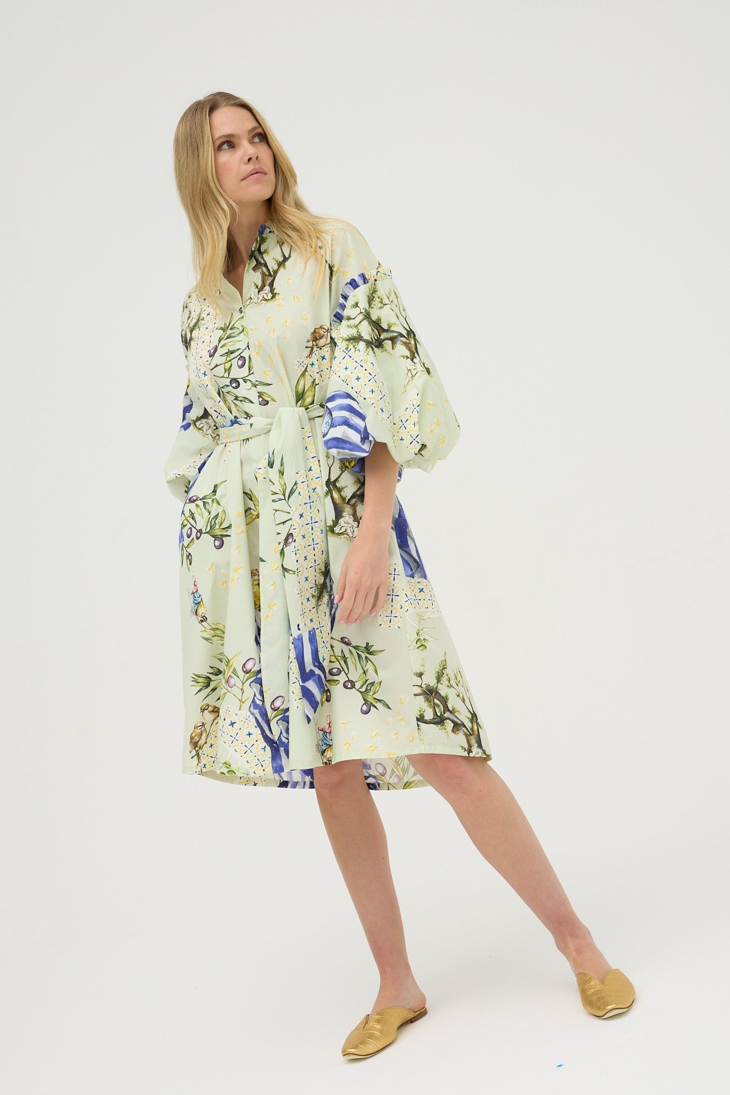 LAURA Dress | Olive Tree |