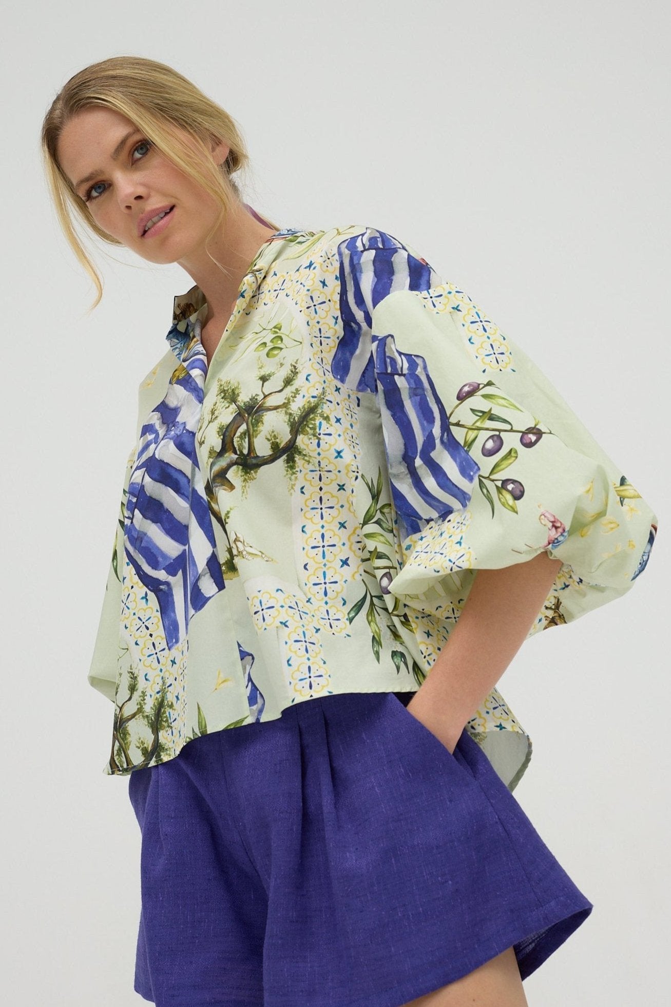 Renata Layered Blouse main image 0