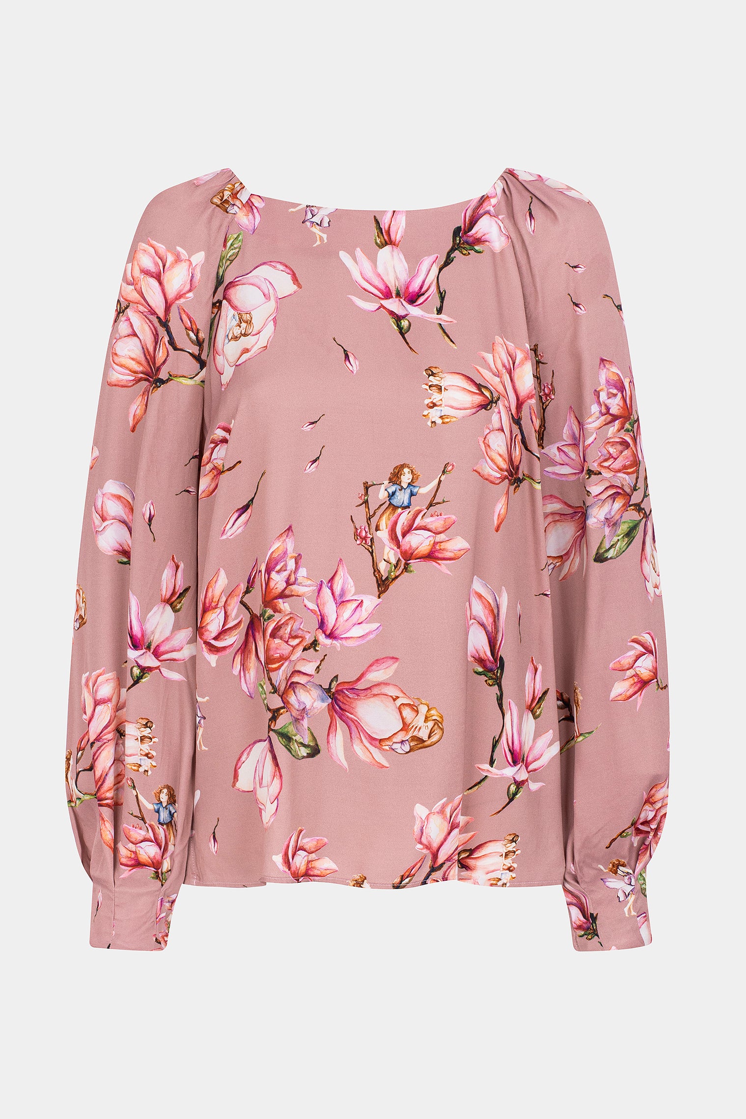 Emma BLOUSE - Magnolia Dark Nude | MAGNOLIA |