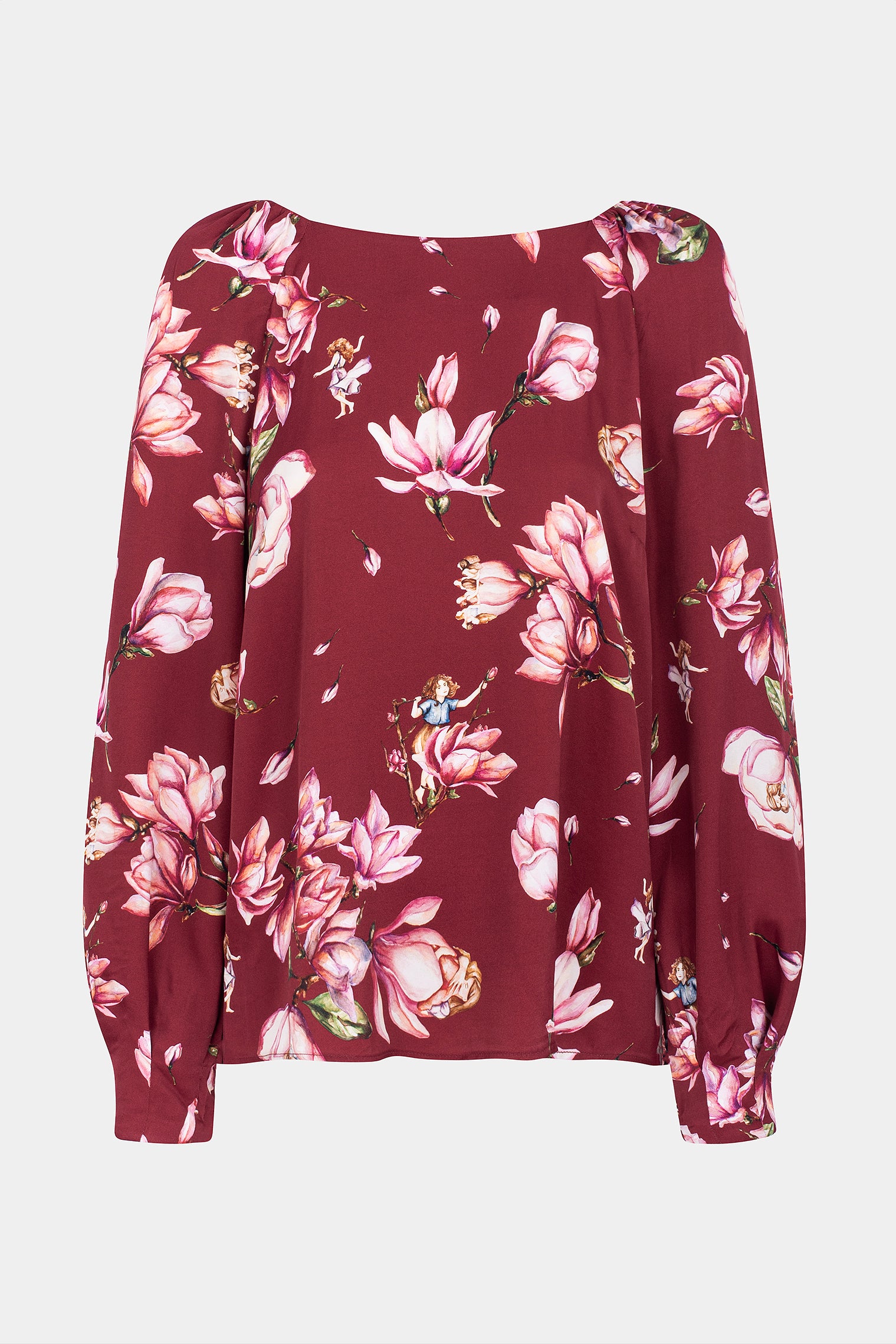 Emma BLOUSE - Magnolia Bordeaux | MAGNOLIA |