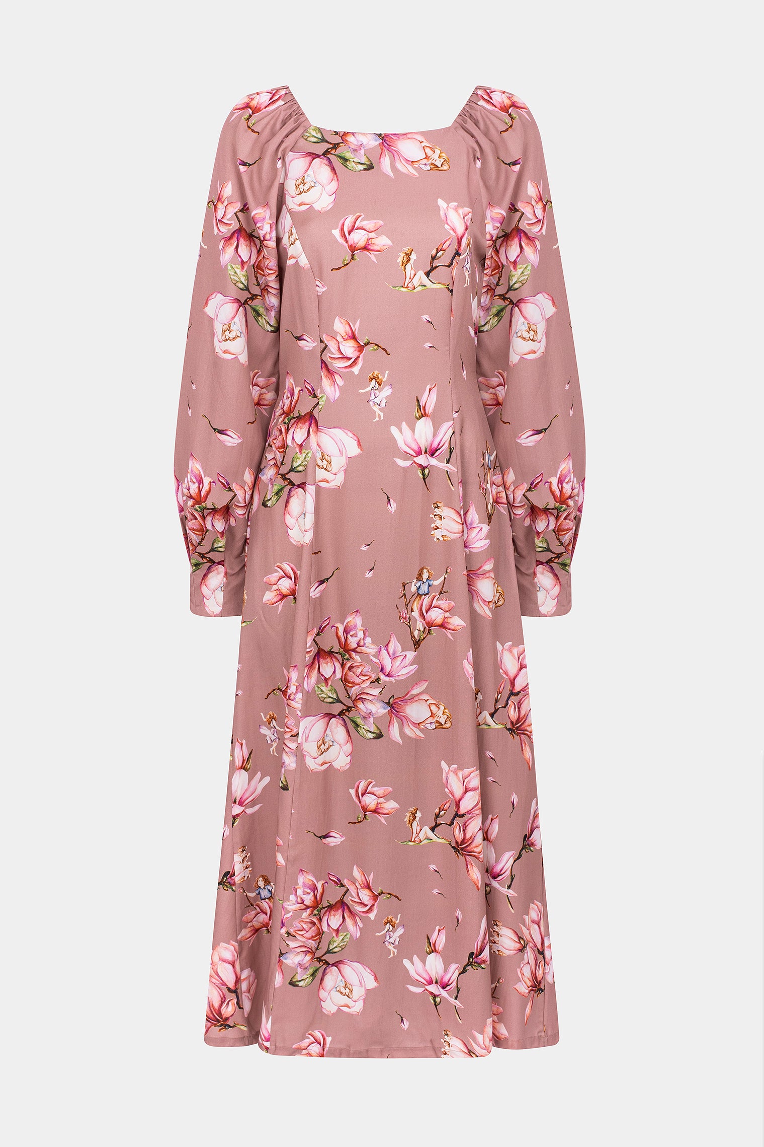 Nadia DRESS - Magnolia Dark Nude | MAGNOLIA |