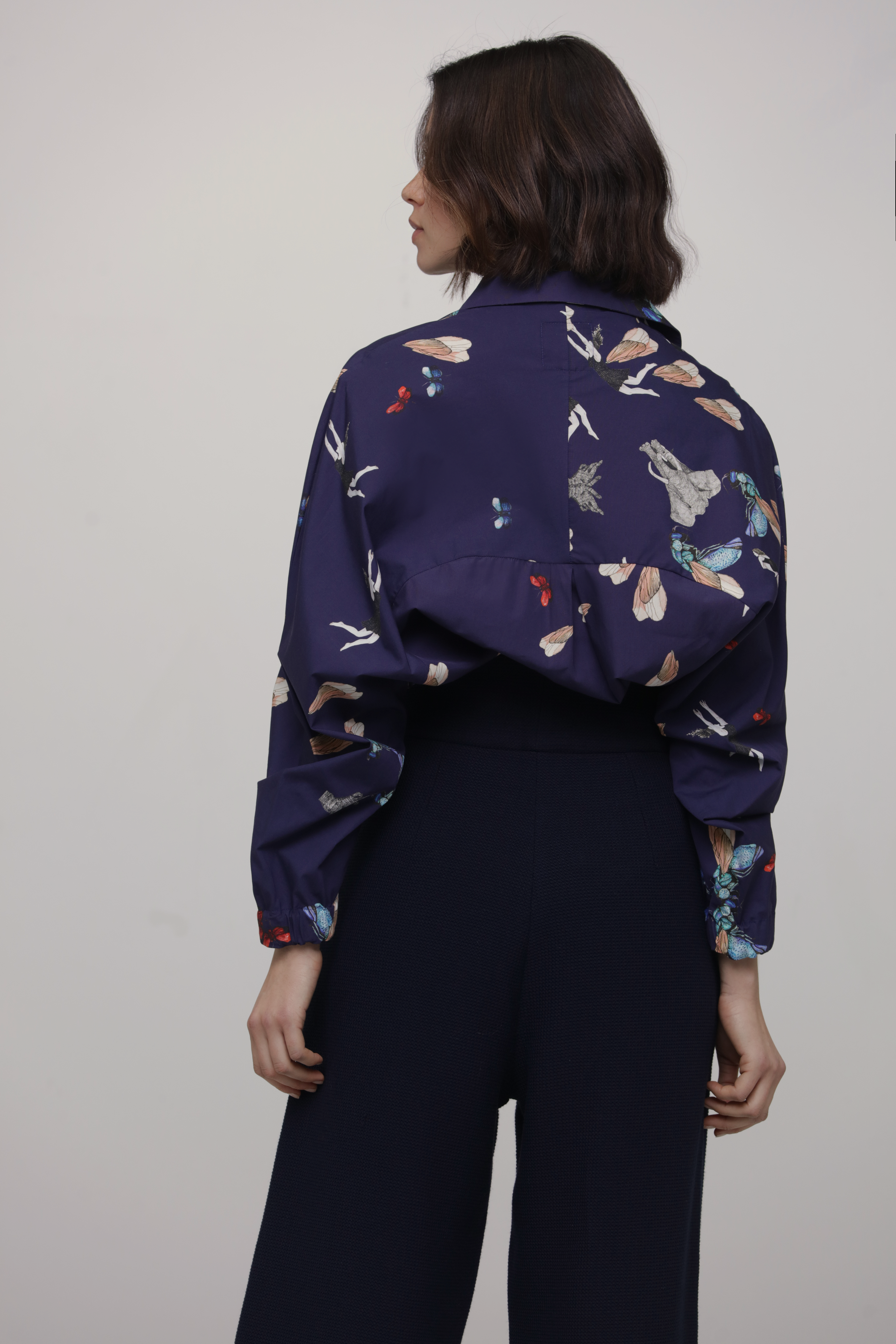 Blouse Diana - The spider, the stone, and the baobab - 100% BCI Cotton