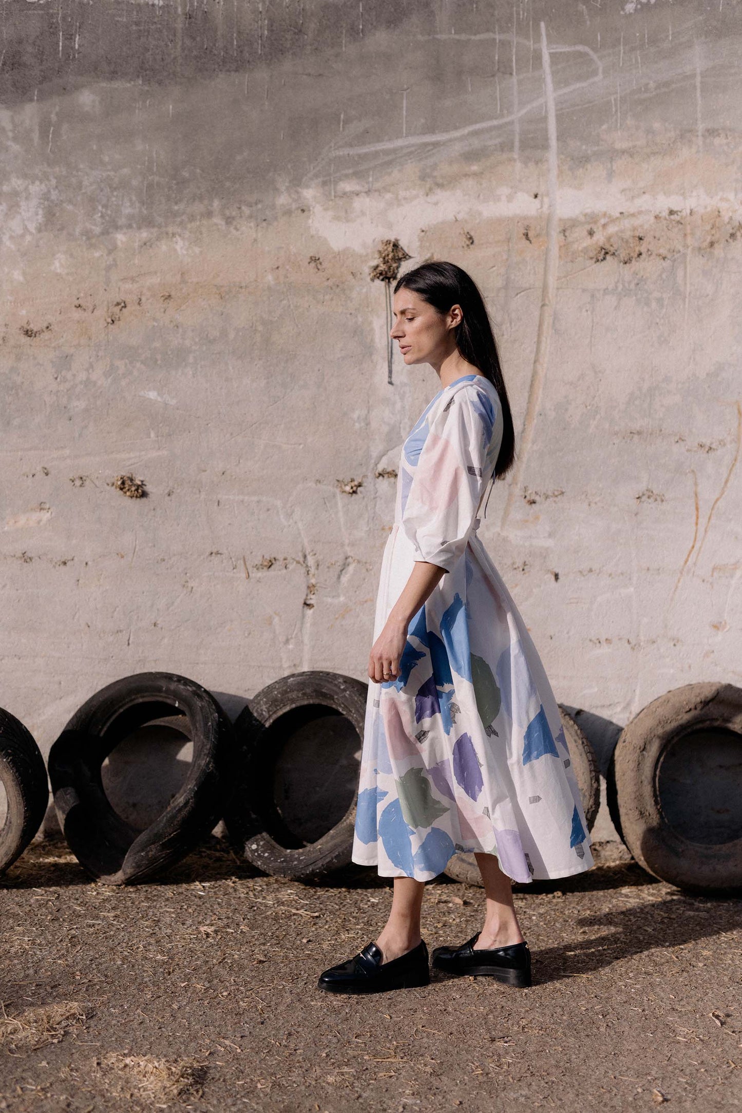 Lurdes Dress - A Aldeia - 100% Organic Cotton
