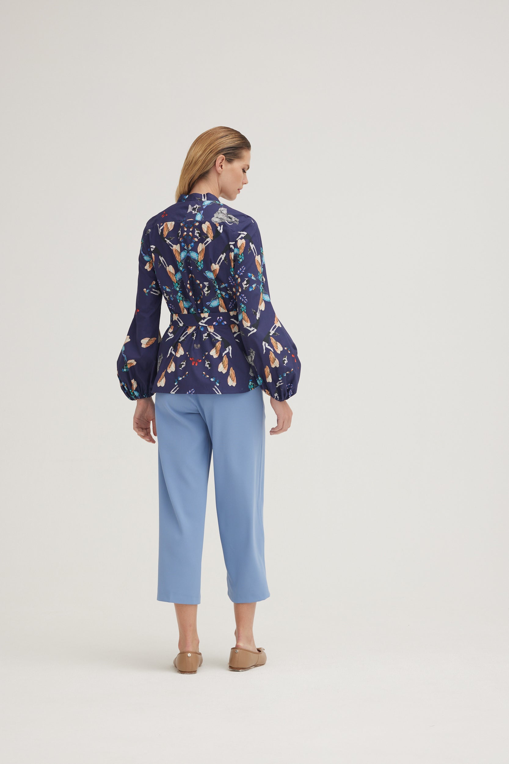 Sara Blouse - The The spider, the stone, and the baobab tree  - 100% BCI Cotton