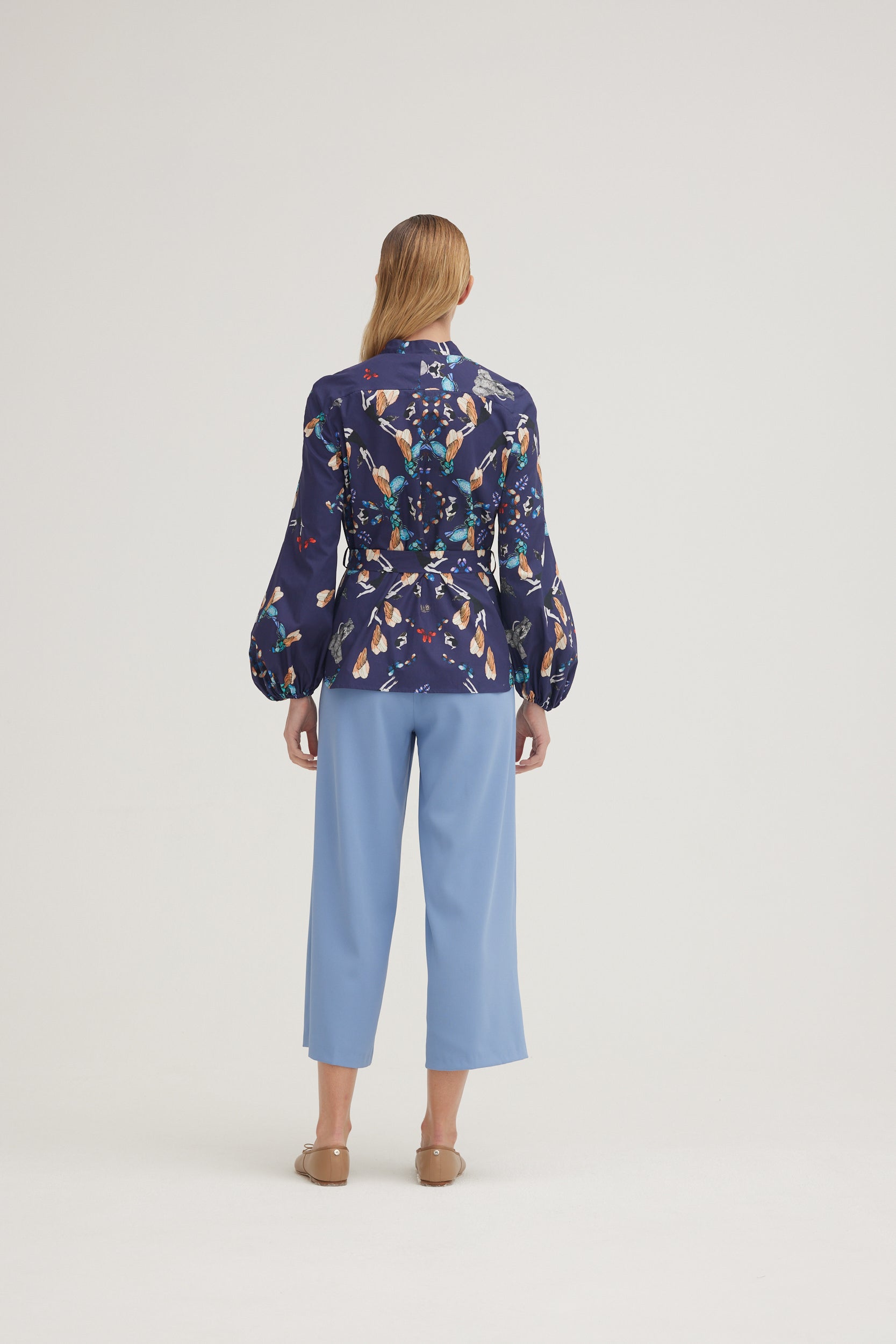 Sara Blouse - The The spider, the stone, and the baobab tree  - 100% BCI Cotton