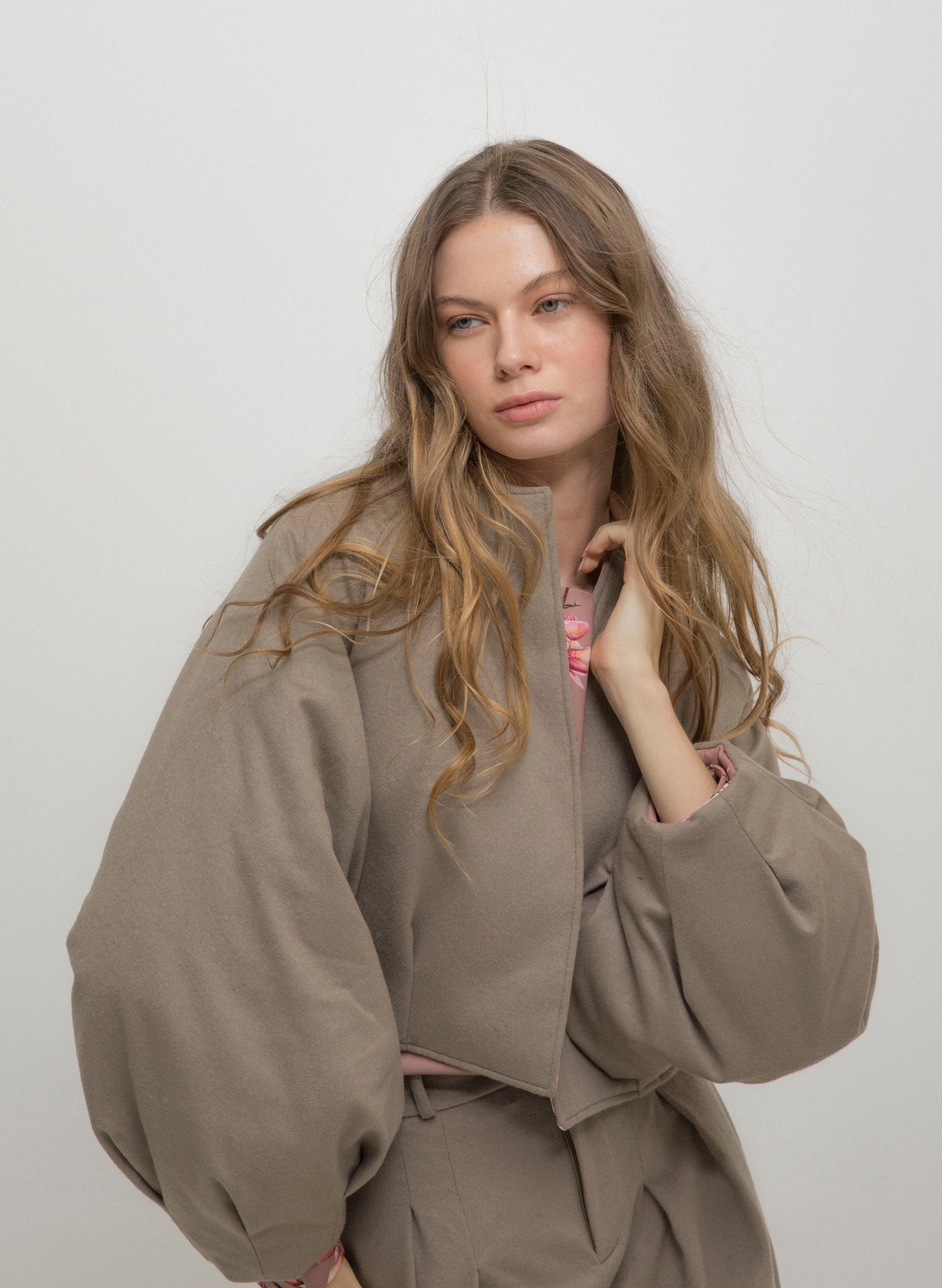 Mia COAT - MagDarkNude/ Khaki | MAGNOLIA |