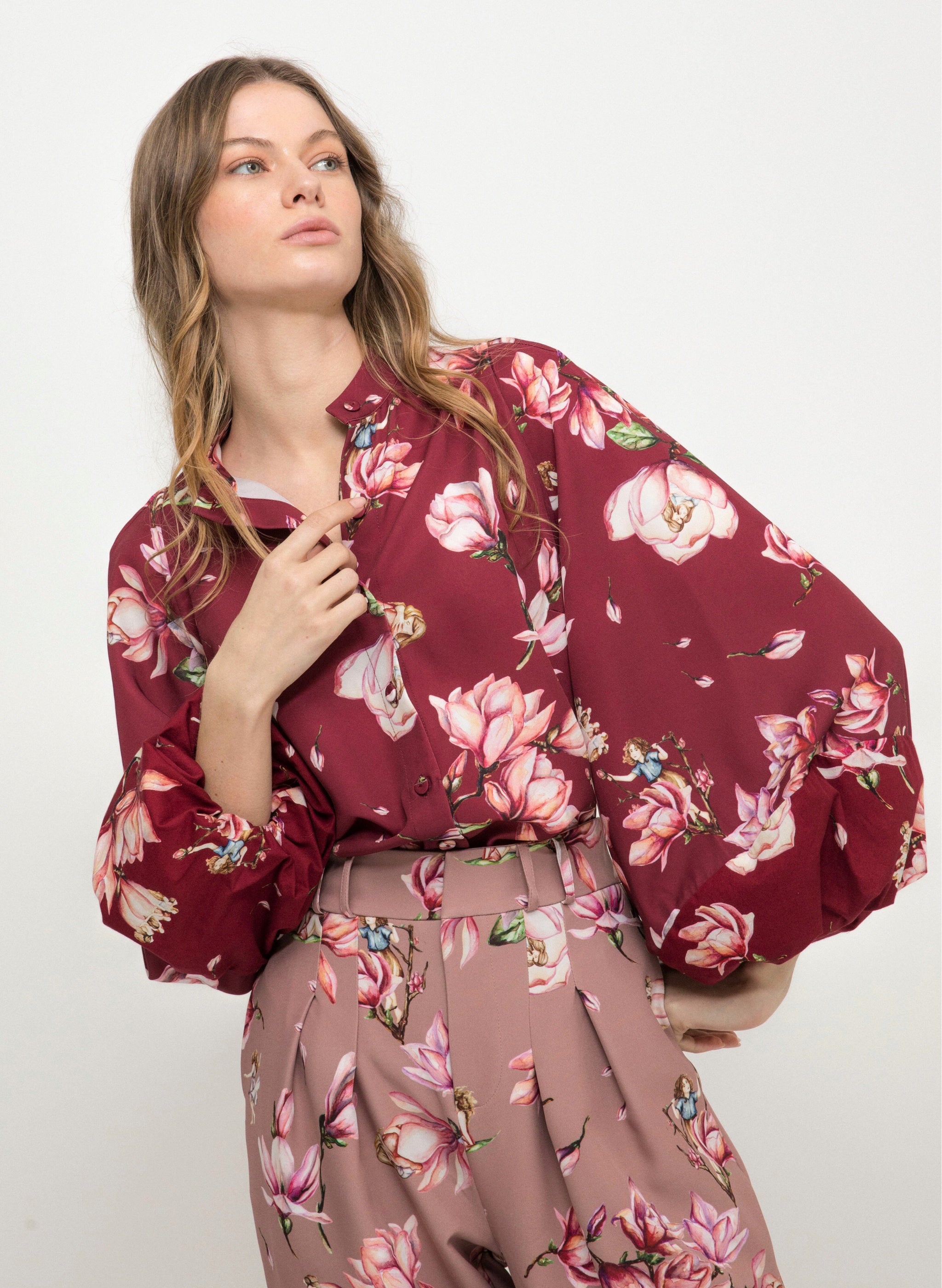Greta BLOUSE - Magnolia Bordeaux | MAGNOLIA |