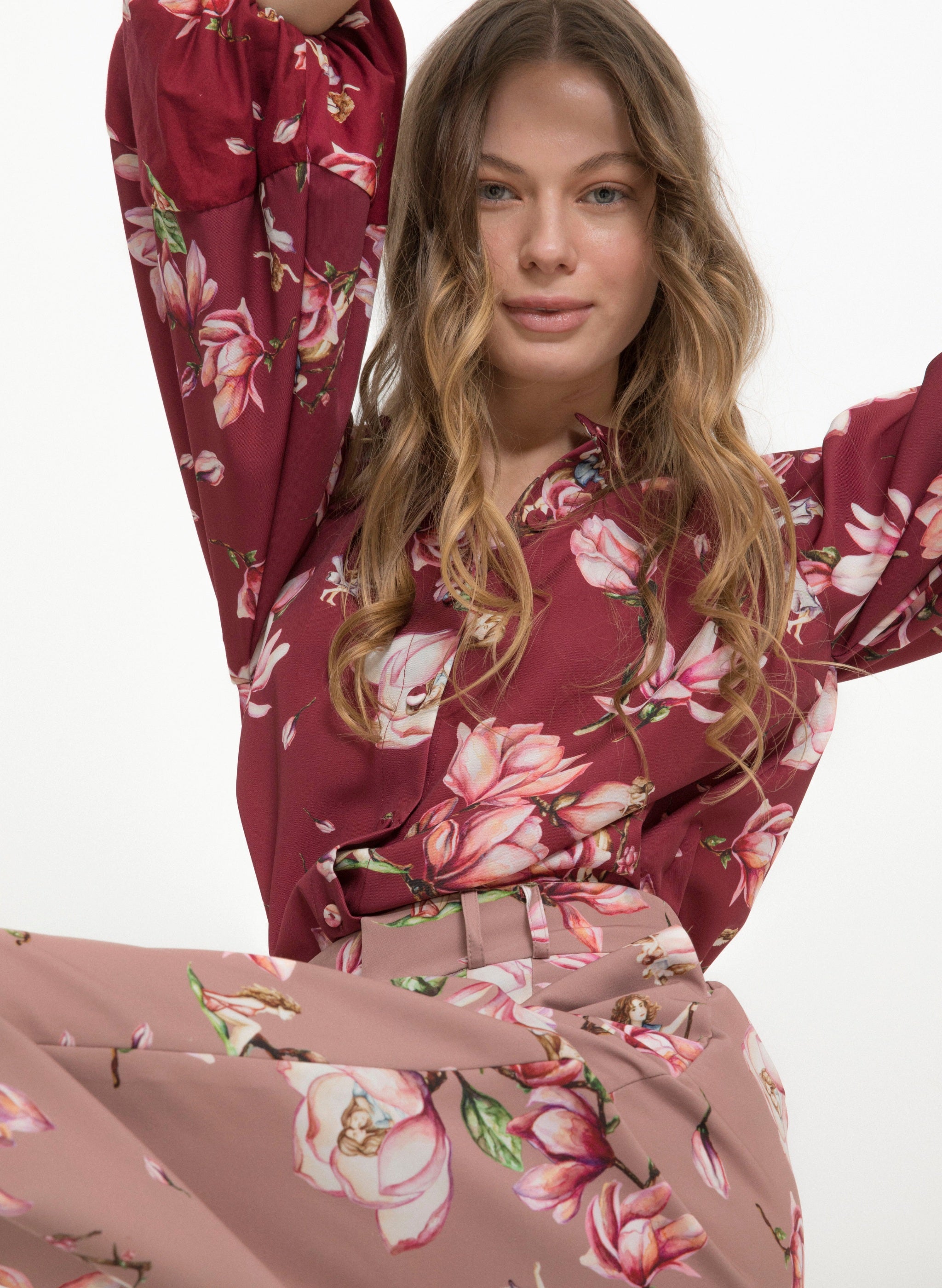 Greta BLOUSE - Magnolia Bordeaux | MAGNOLIA |