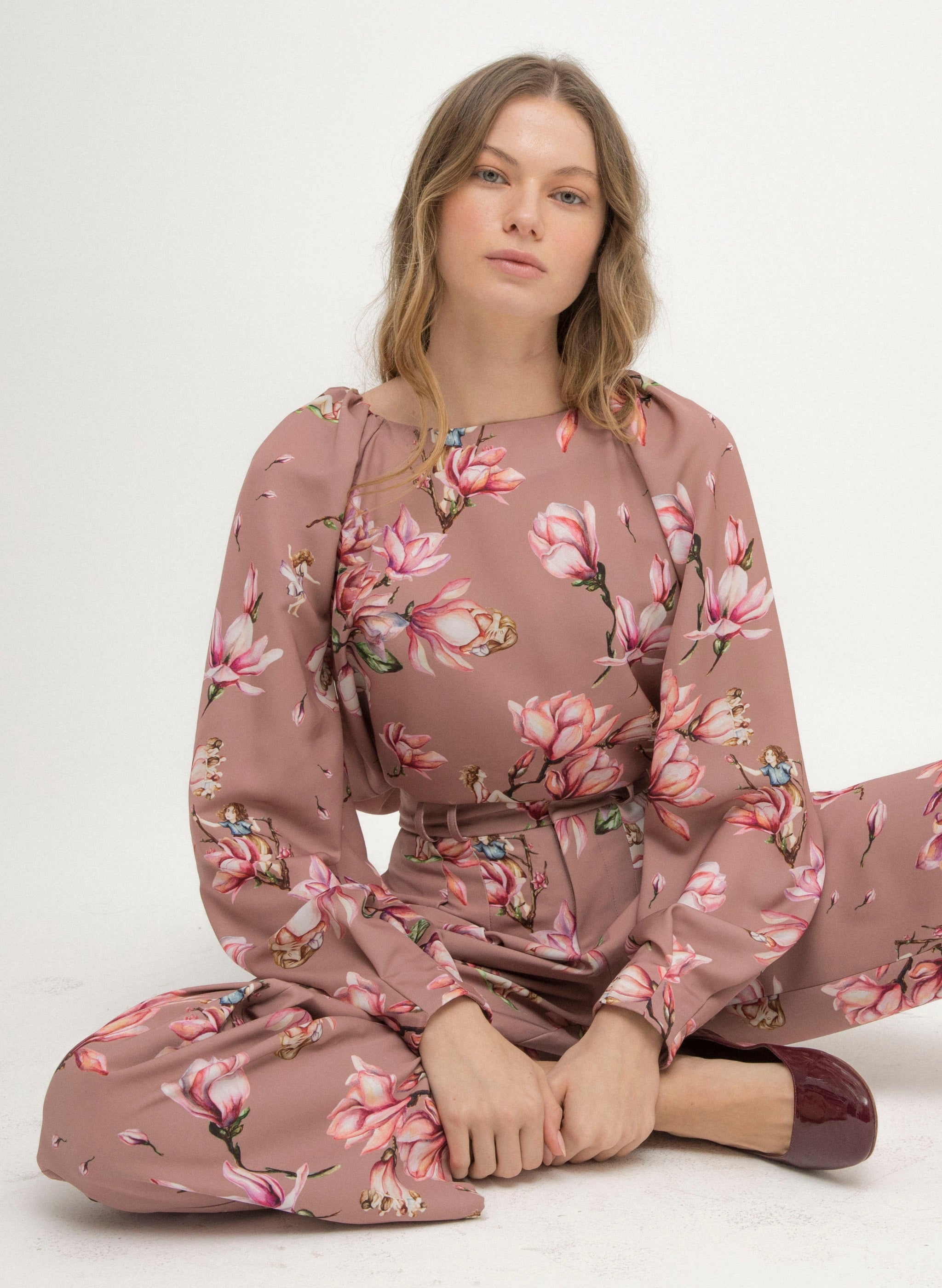 Emma BLOUSE - Magnolia Dark Nude | MAGNOLIA |