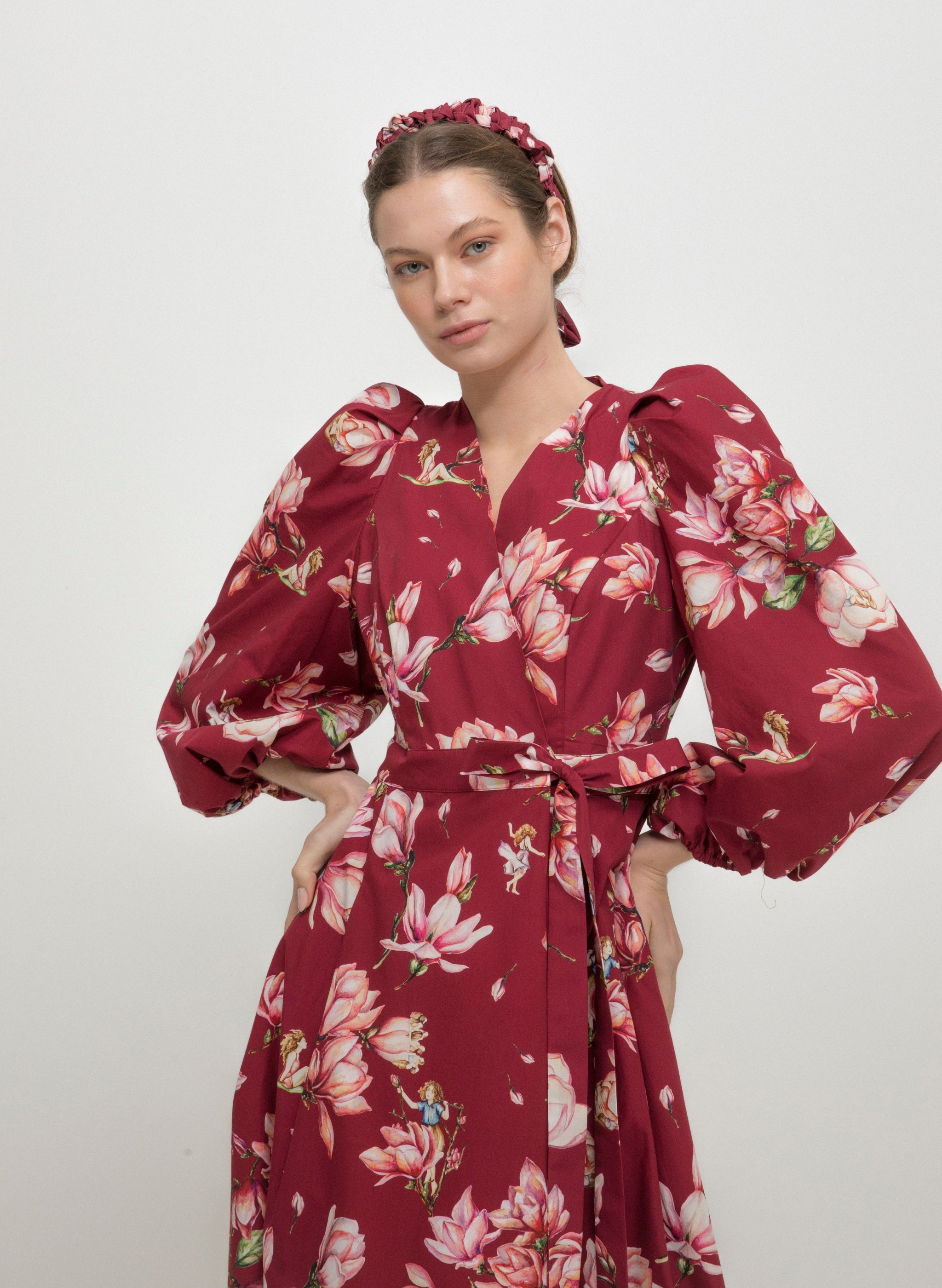 Leymah DRESS - Magnolia Bordeaux | MAGNOLIA |