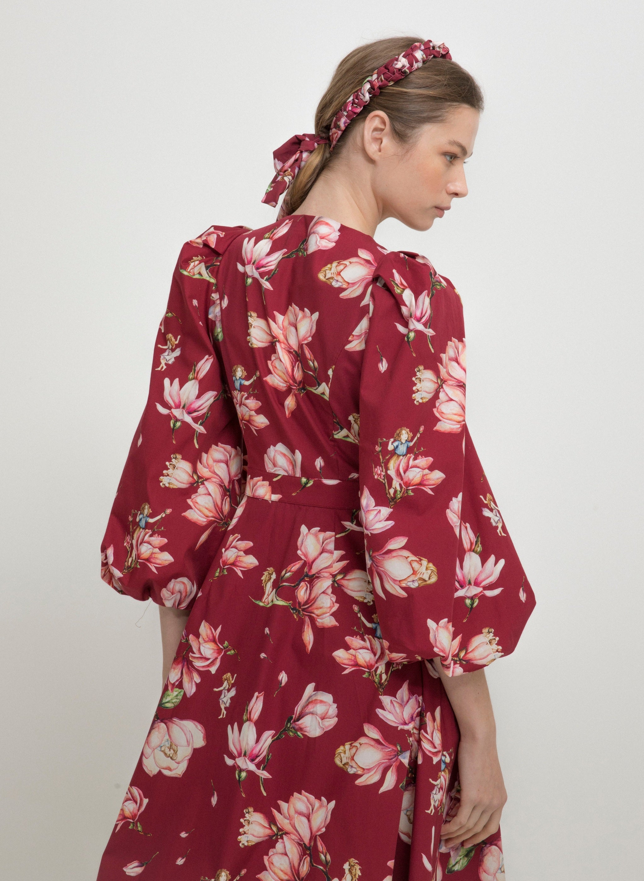 Leymah DRESS - Magnolia Bordeaux | MAGNOLIA |