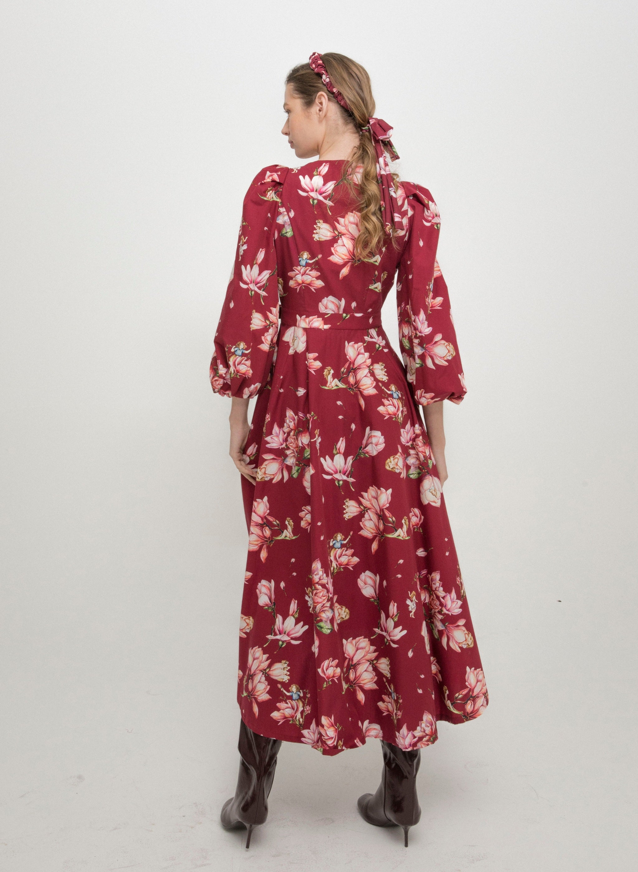 Leymah DRESS - Magnolia Bordeaux | MAGNOLIA |