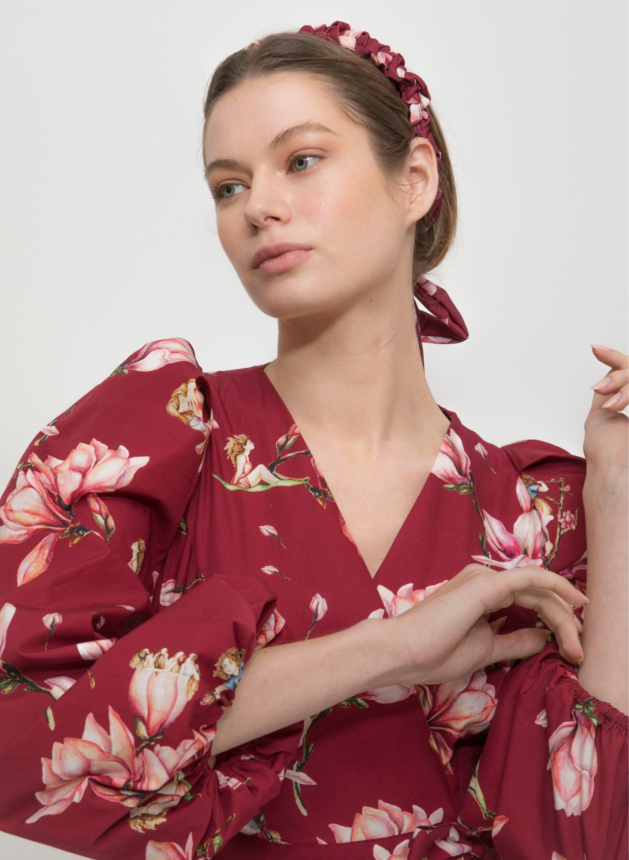 Leymah DRESS - Magnolia Bordeaux | MAGNOLIA |