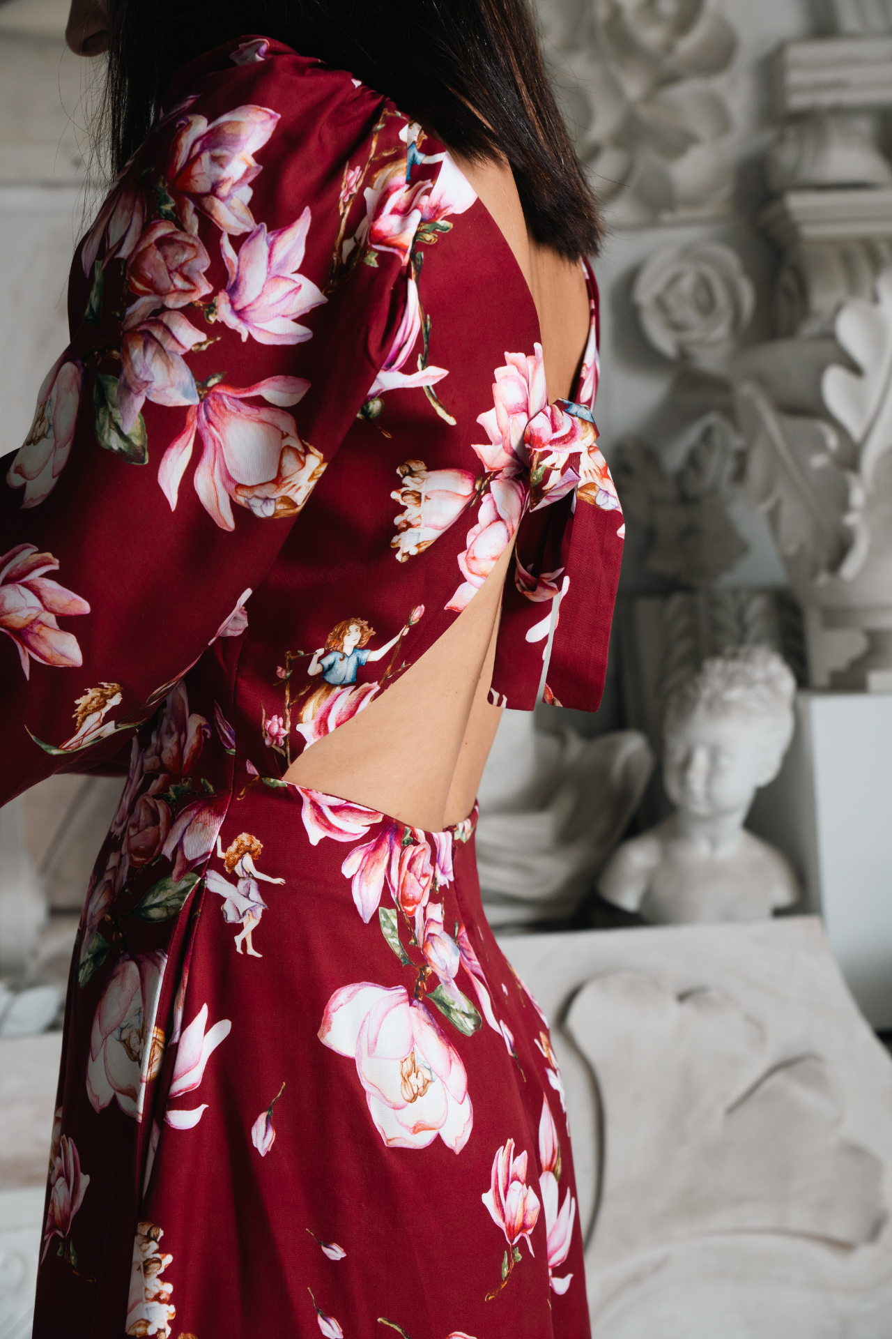 Nadia DRESS - Magnolia Bordeaux | MAGNOLIA |