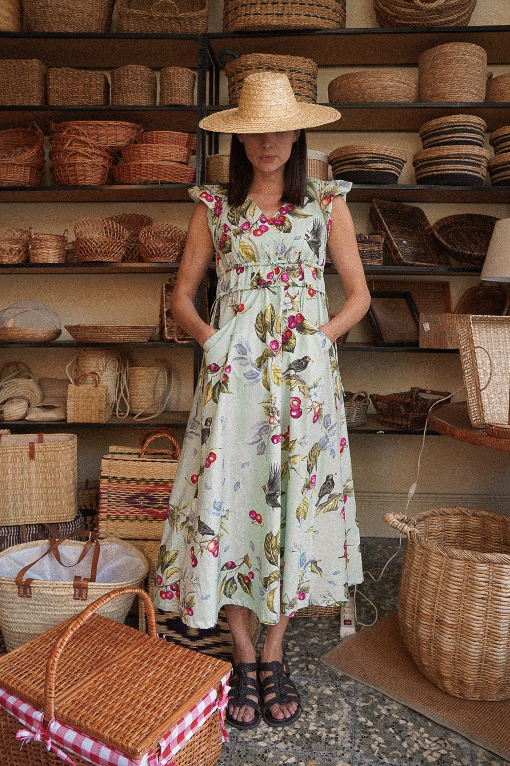 FILIPA Dress | Grace, the Cherry Tree, and the Blackbird |