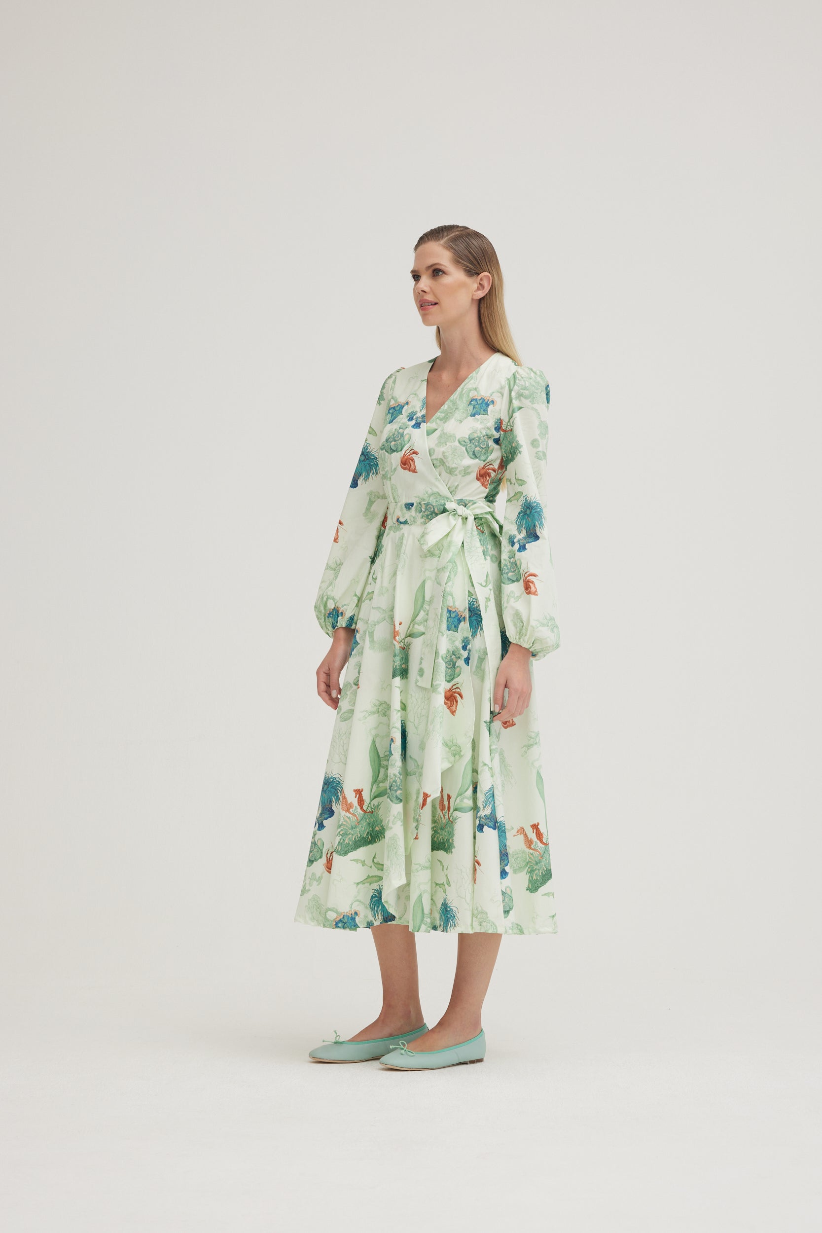 GABRIELA Dress | Bottom of the Sea |